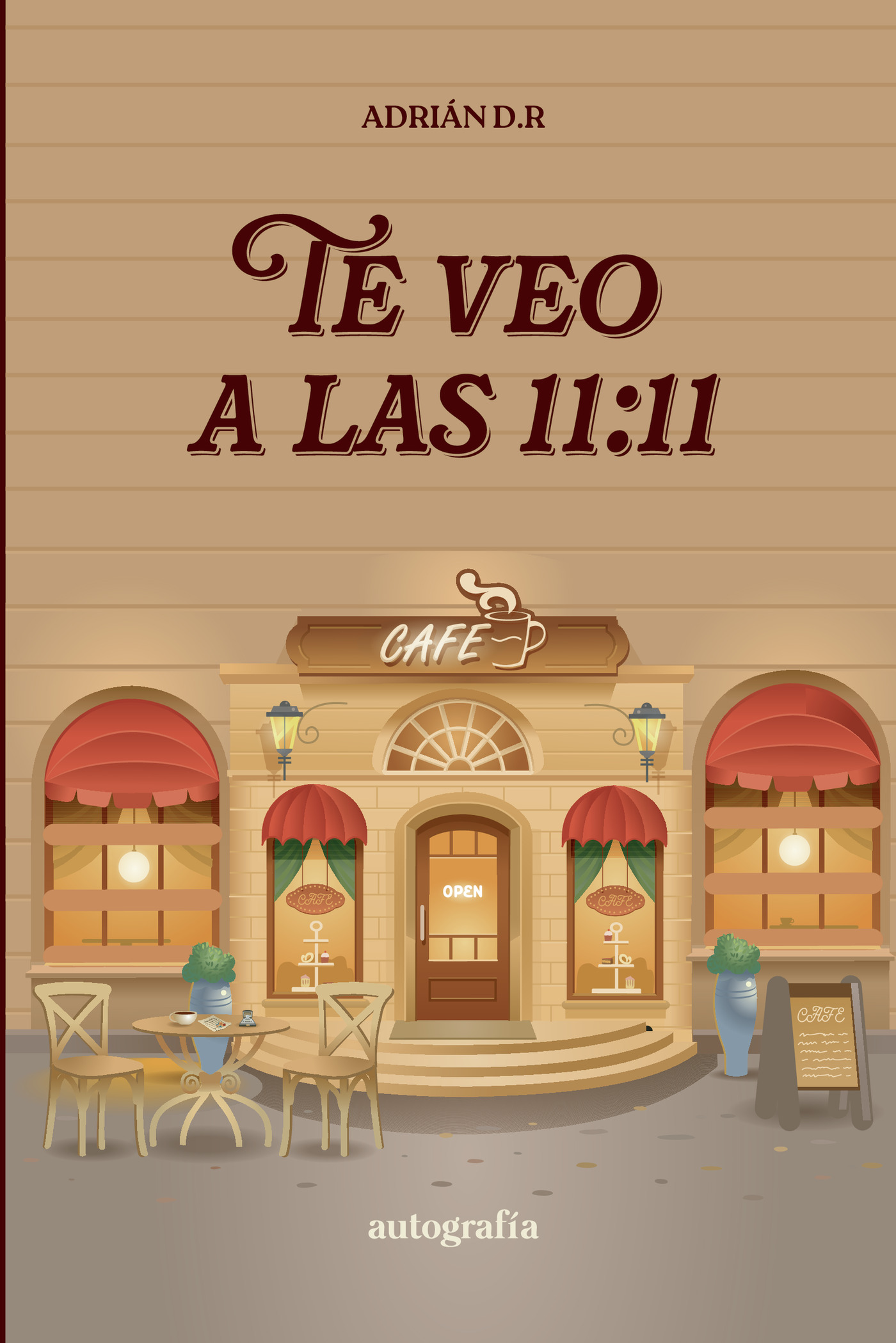 Portada de Te veo a las 11:11