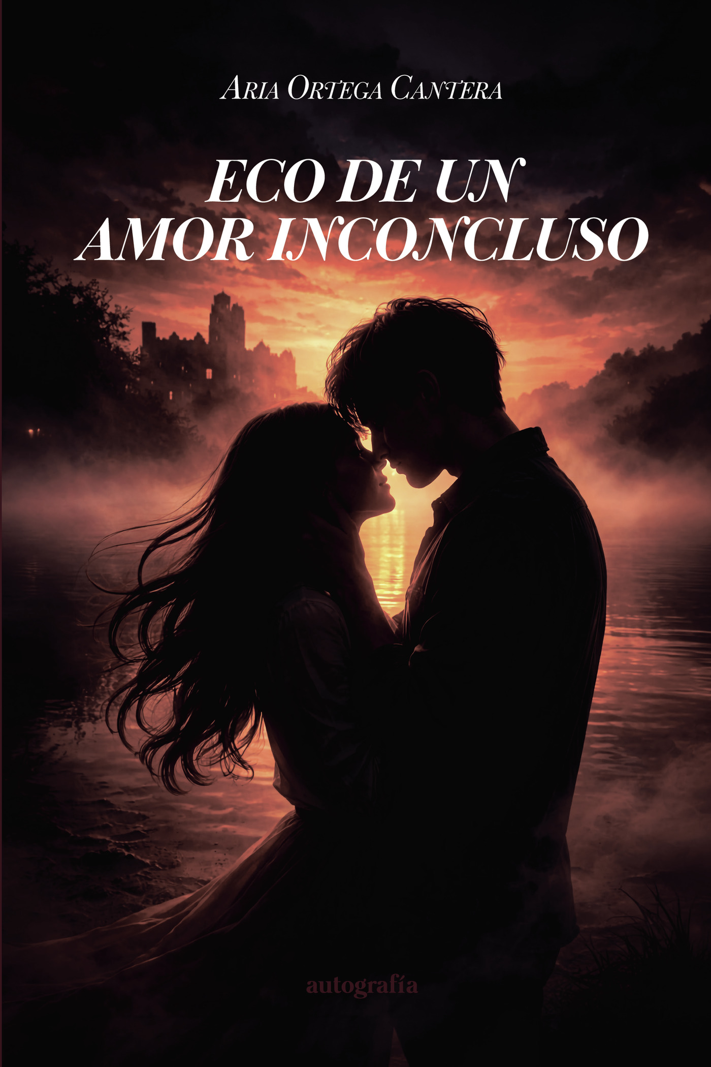 Portada de Eco de un amor inconcluso · Aria Ortega Cantera