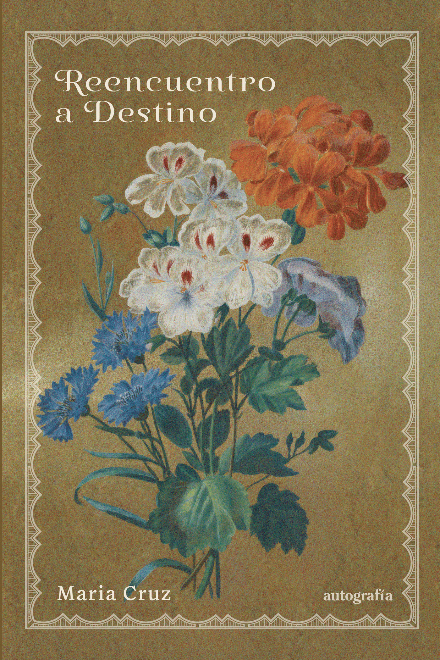 Portada de Reencuentro a destino · María Cruz