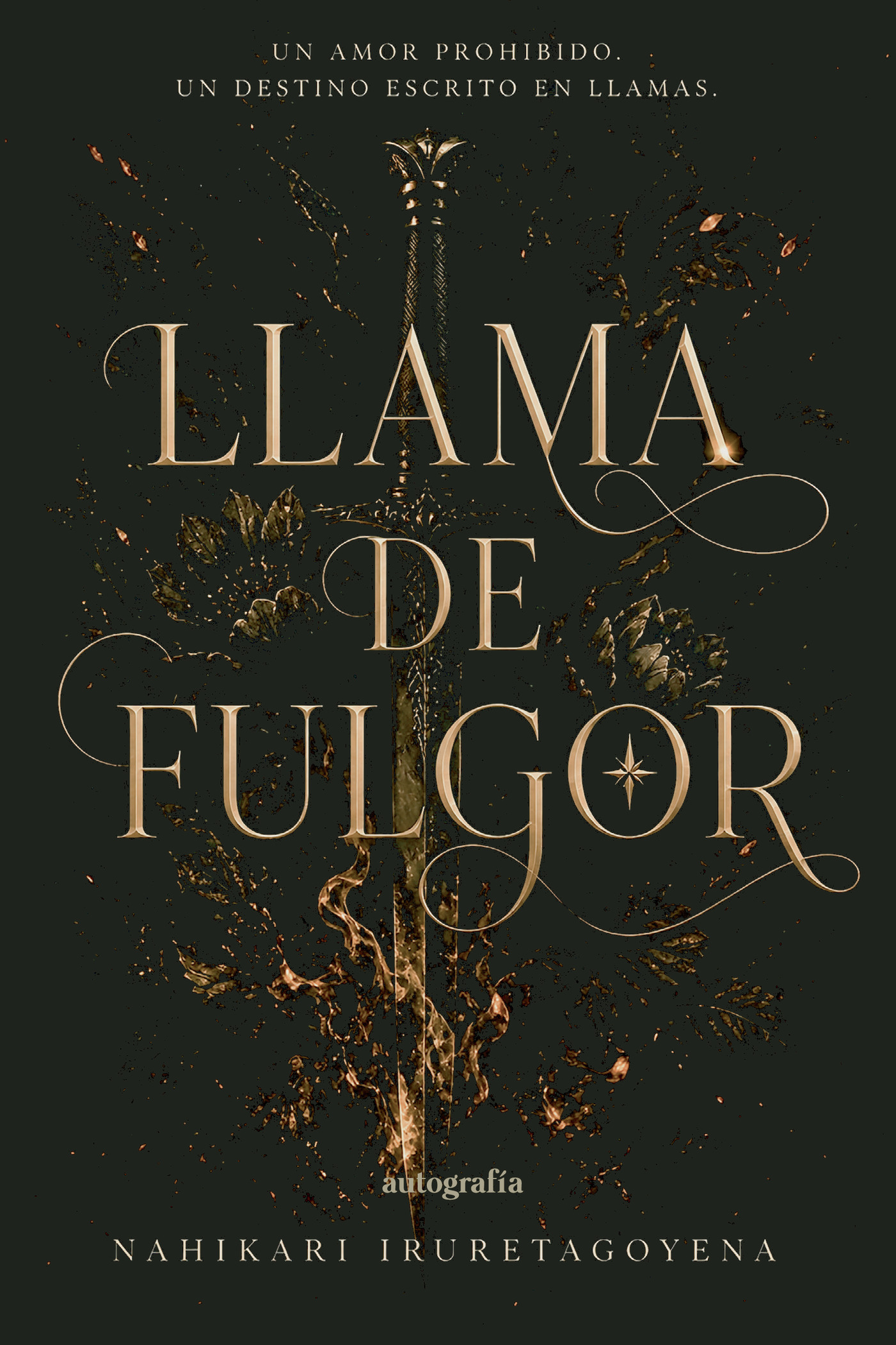 Portada de Llama de fulgor