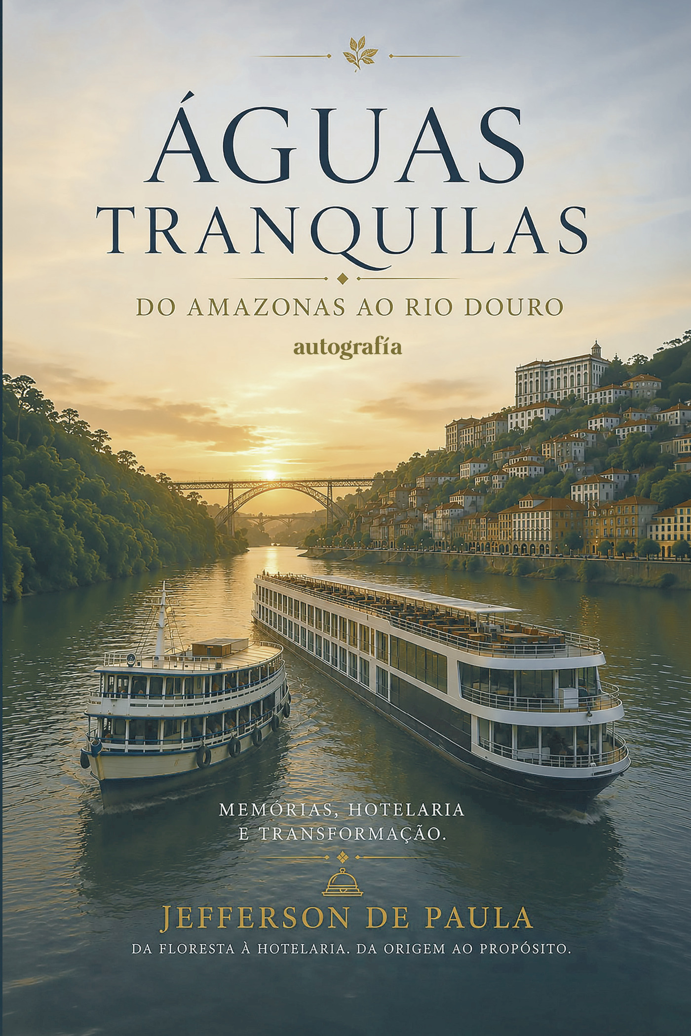 Portada: Águas tranquilas: Do Amazonas ao Rio Douro