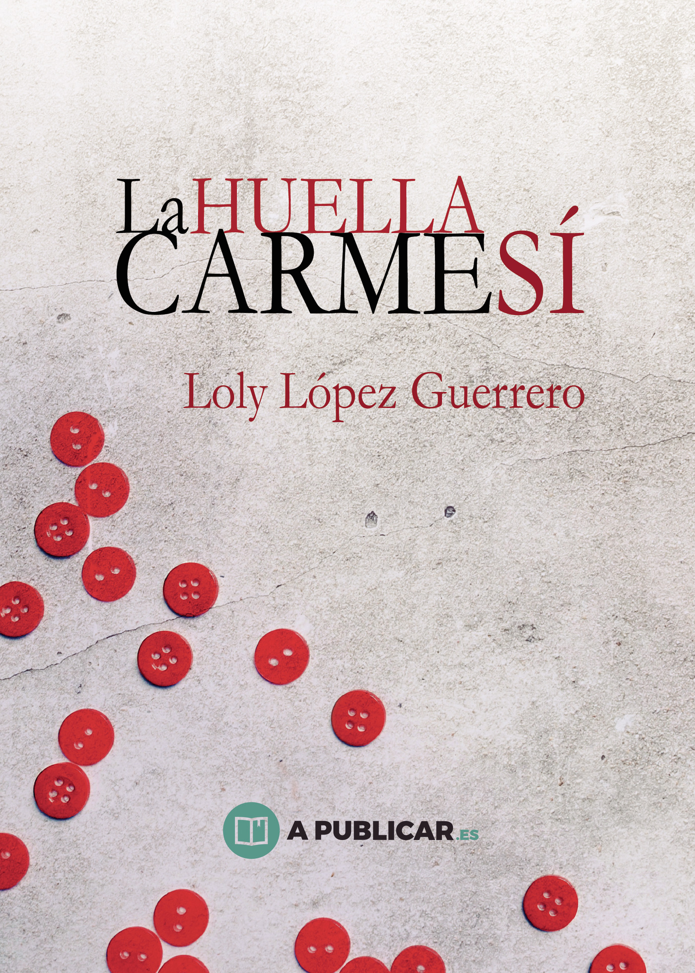 Portada de La huella Carmesí