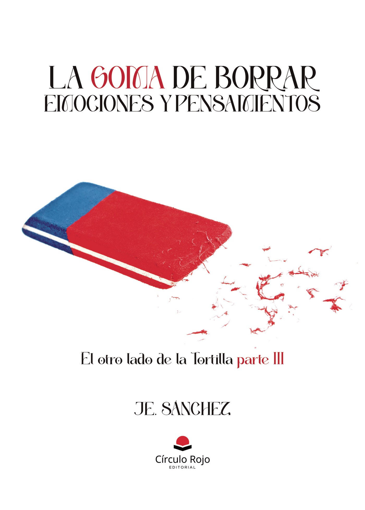 Portada de La goma de borrar, emociones y pensamientos