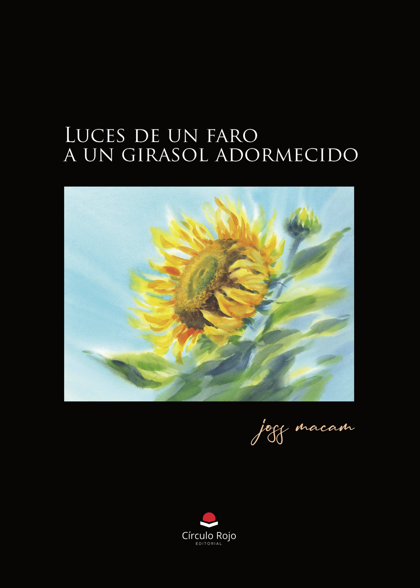 Portada de Luces de un faro a un girasol adormecido