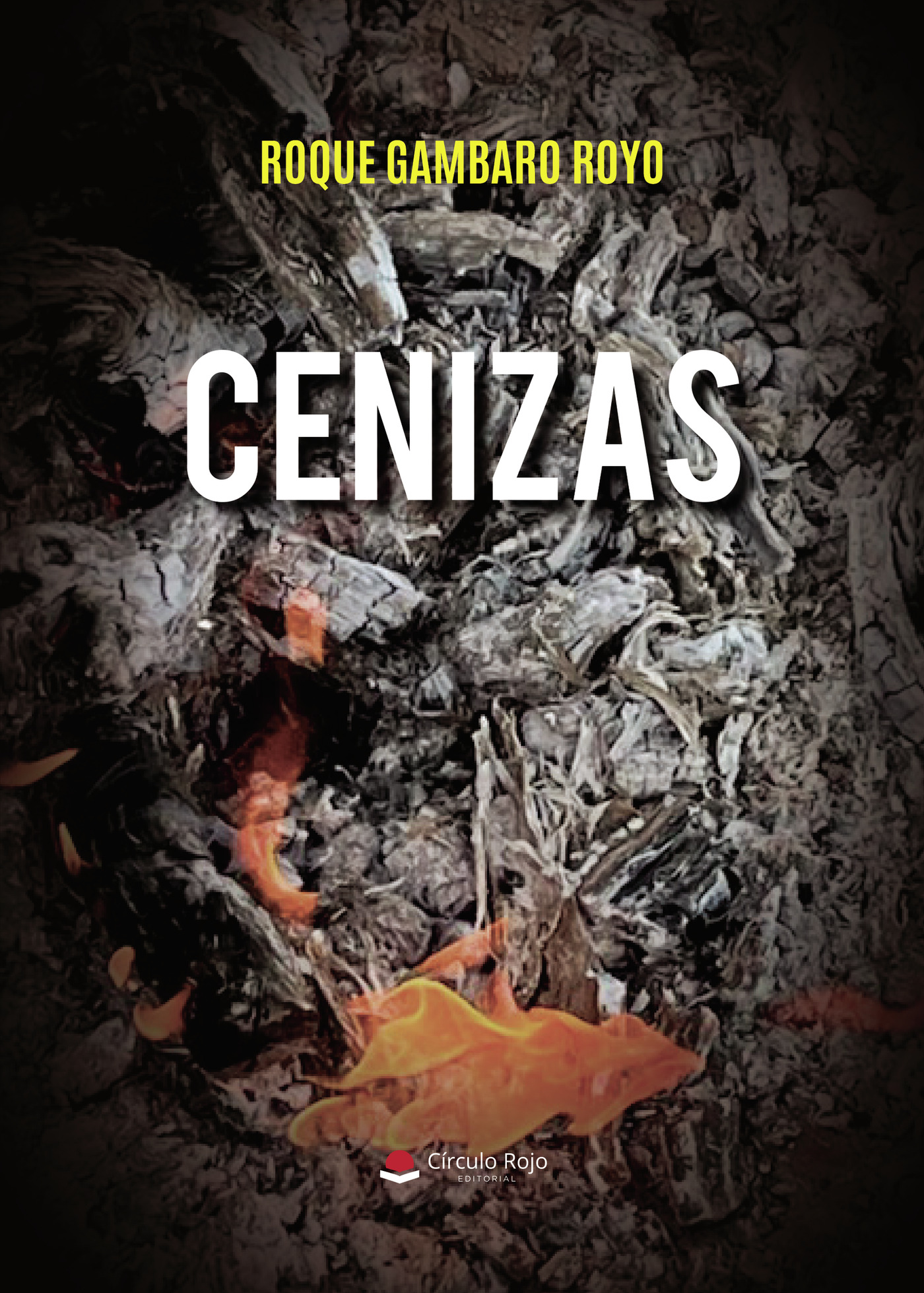 Portada de Cenizas · Roque Gámbaro Royo