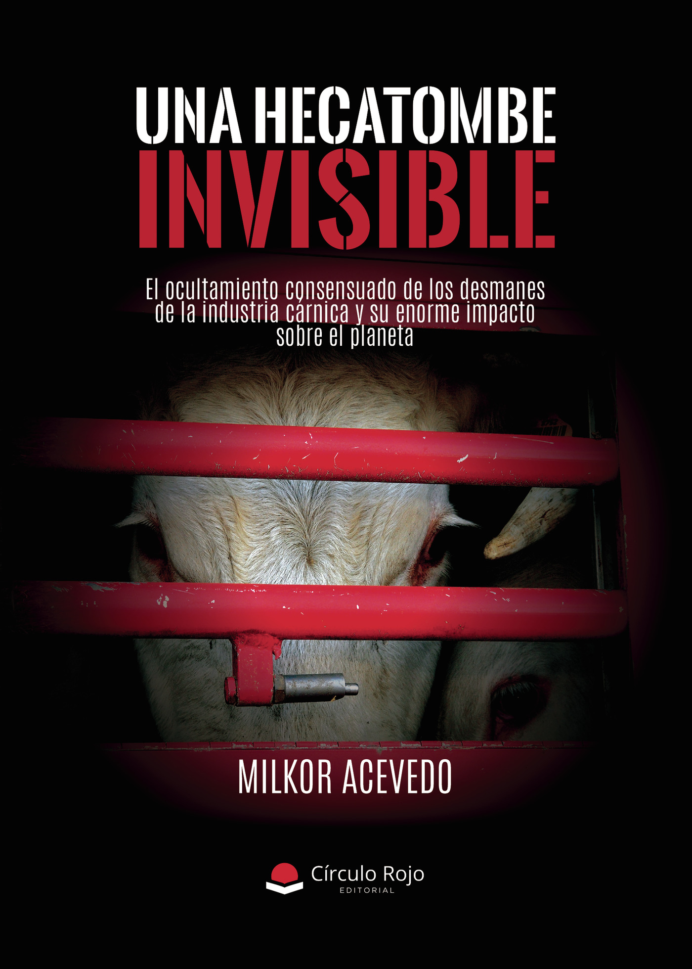 Portada de Una Hecatombe Invisible · Milkor Acevedo Martínez