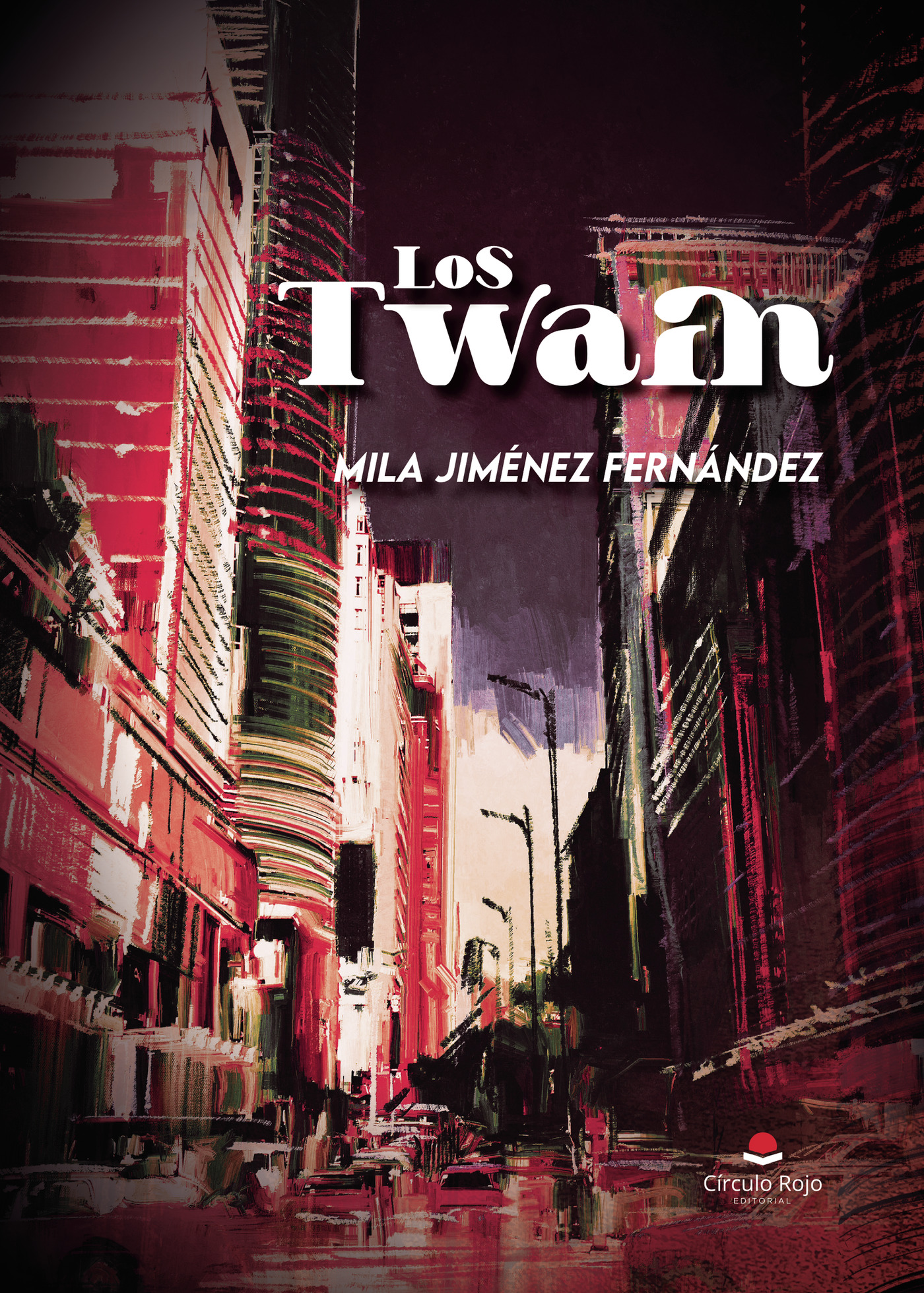 Portada de Los Twain · Mila Jiménez Fernández