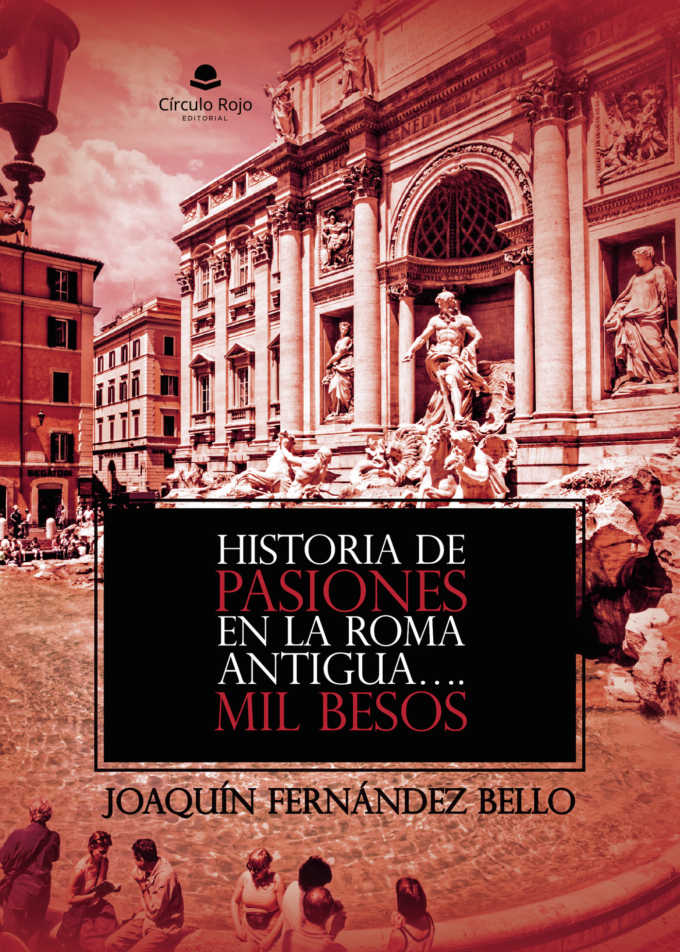 Portada de HISTORIA DE PASIONES EN LA ROMA ANTIGUA.Mil Besos