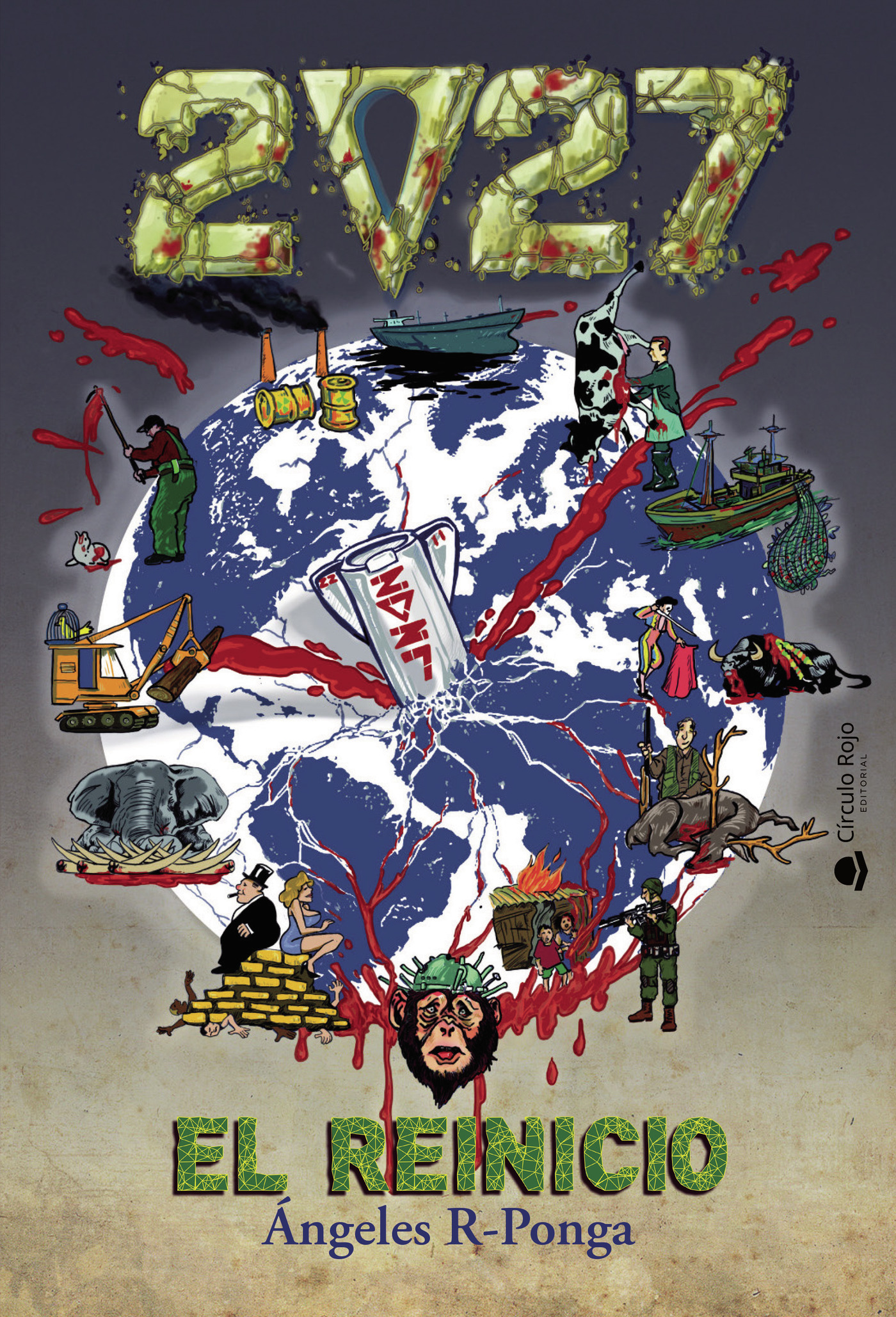 Portada de 2027 el reinicio · Ángeles R-Ponga