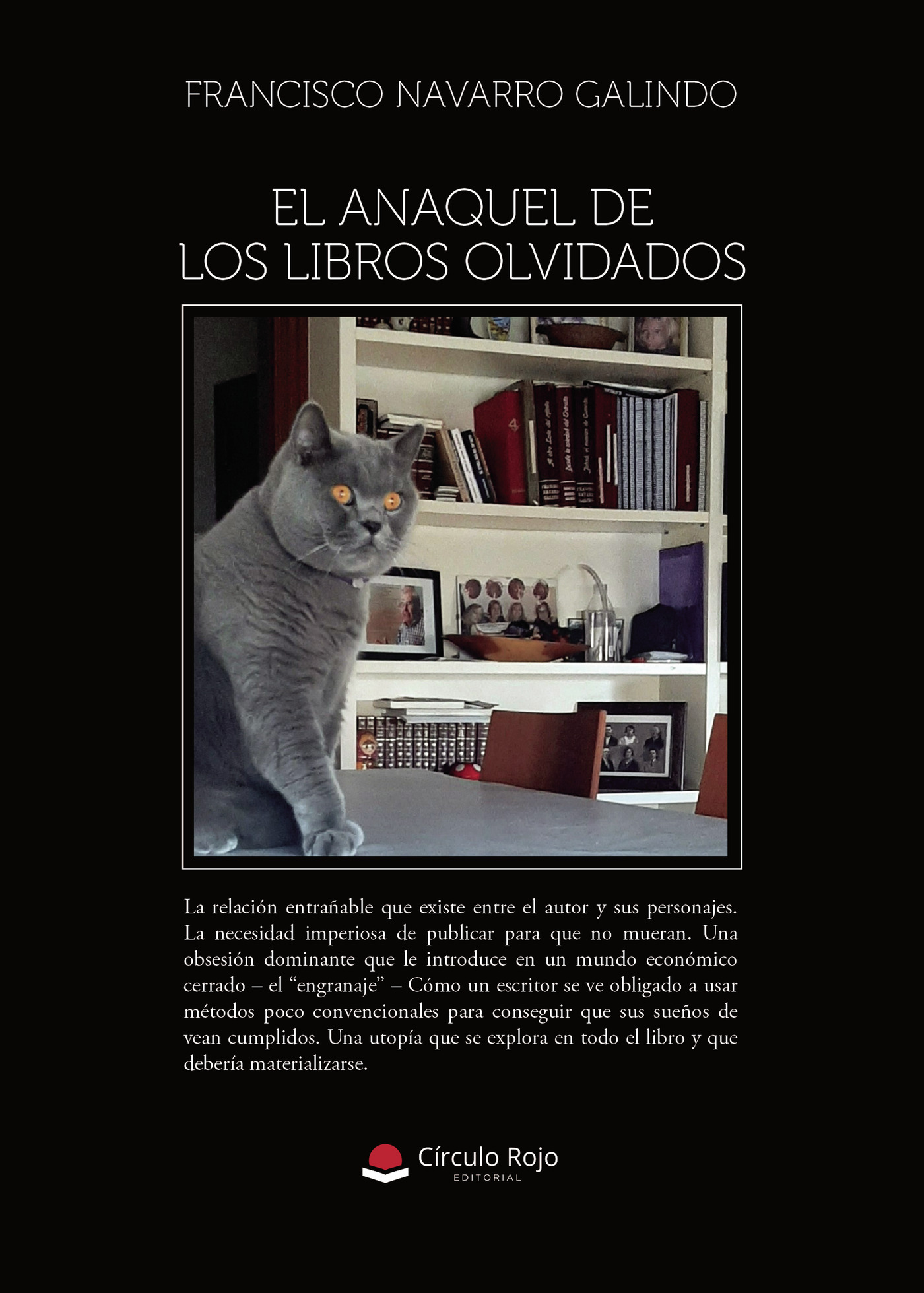 Portada de EL ANAQUEL DE LOS LIBROS OLVIDADOS · Francisco Navarro Galindo
