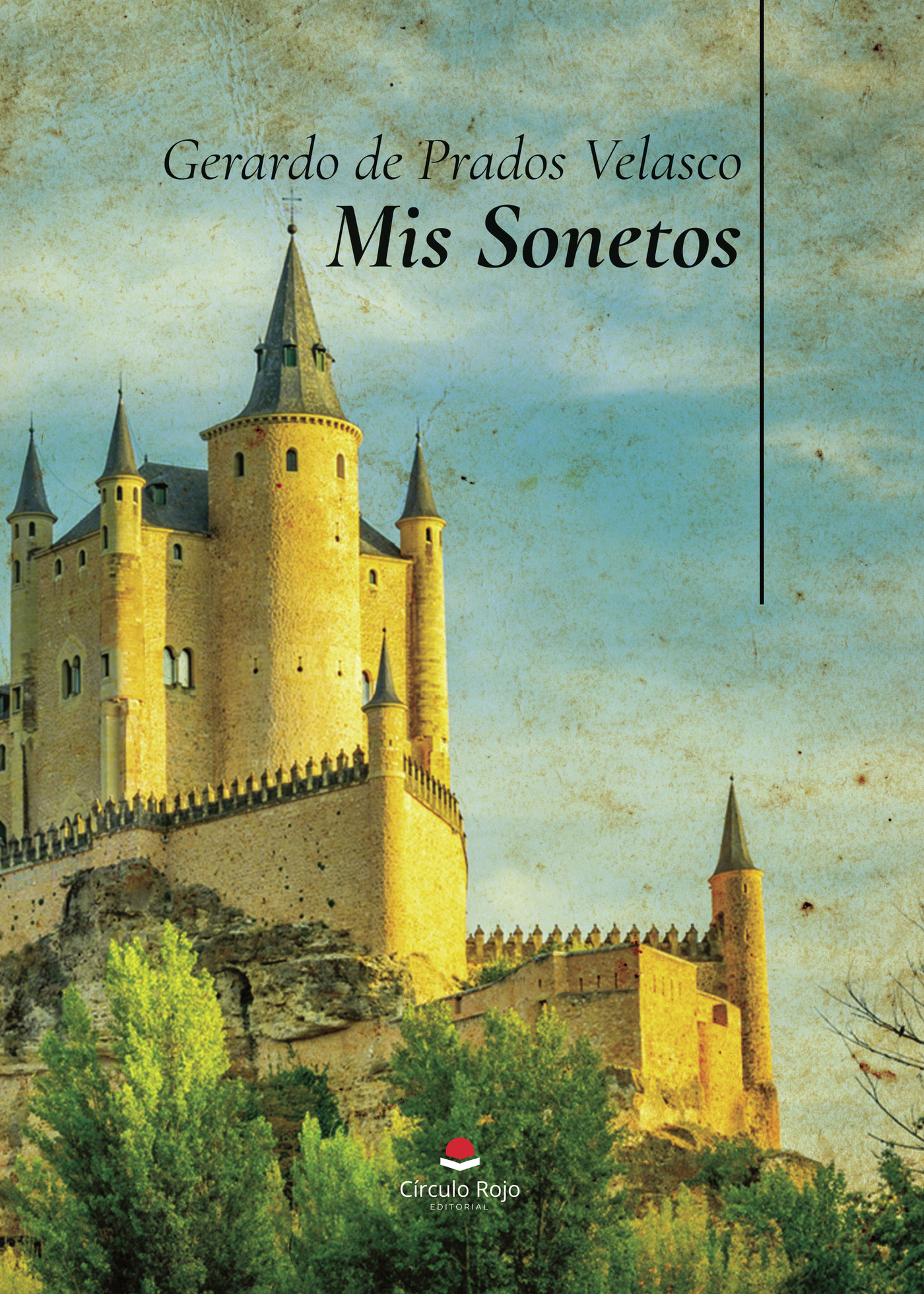 Portada de Mis Sonetos · Gerardo de Prados Velasco