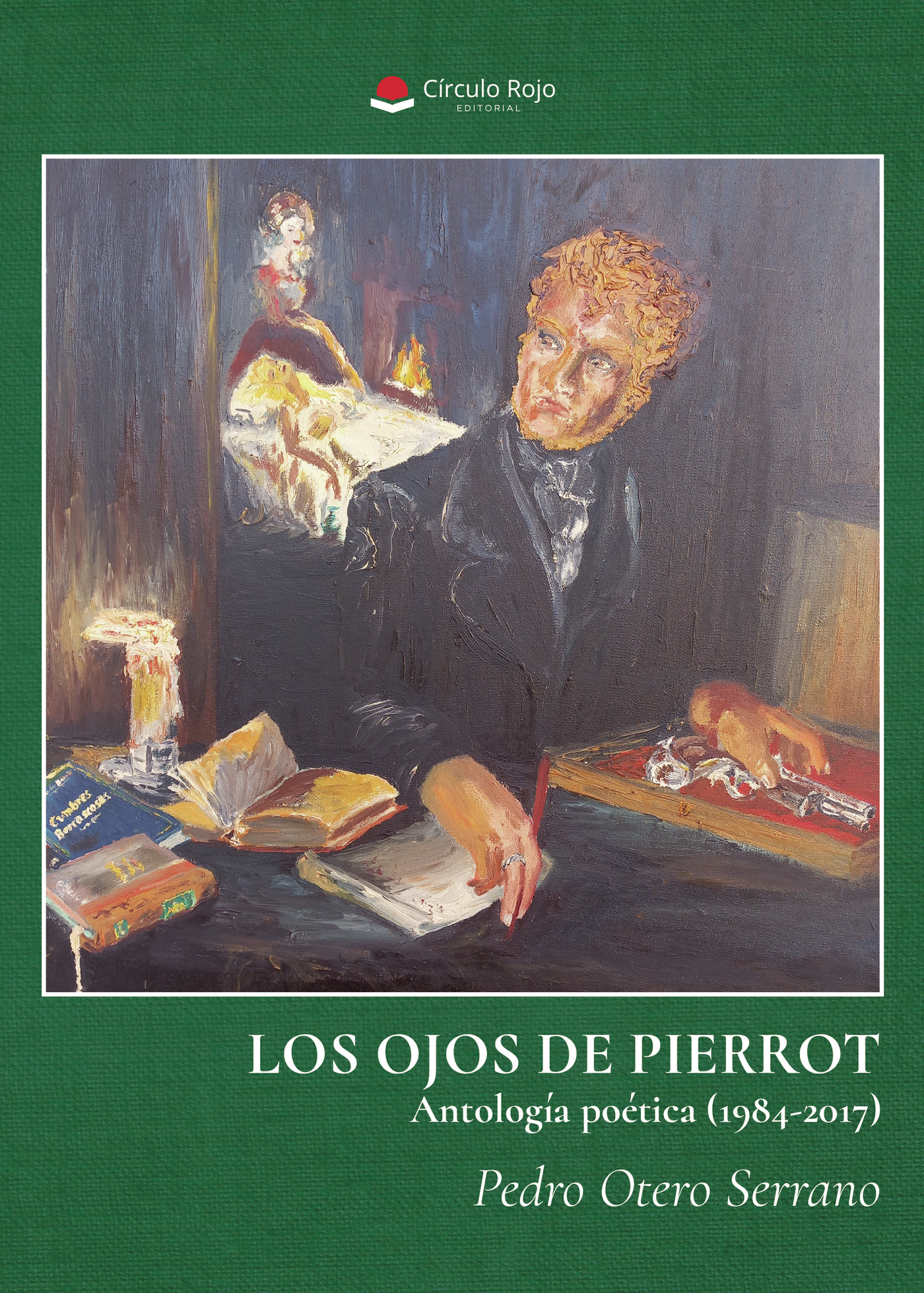 Portada de Los Ojos De Pierrot · Pedro Otero Serrano