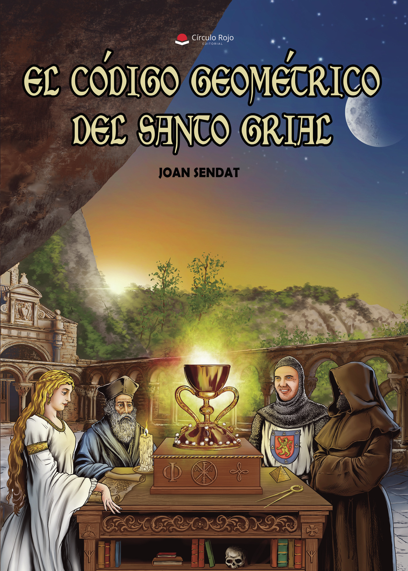 Portada de EL CÓDIGO GEOMÉTRICO DEL SANTO GRIAL