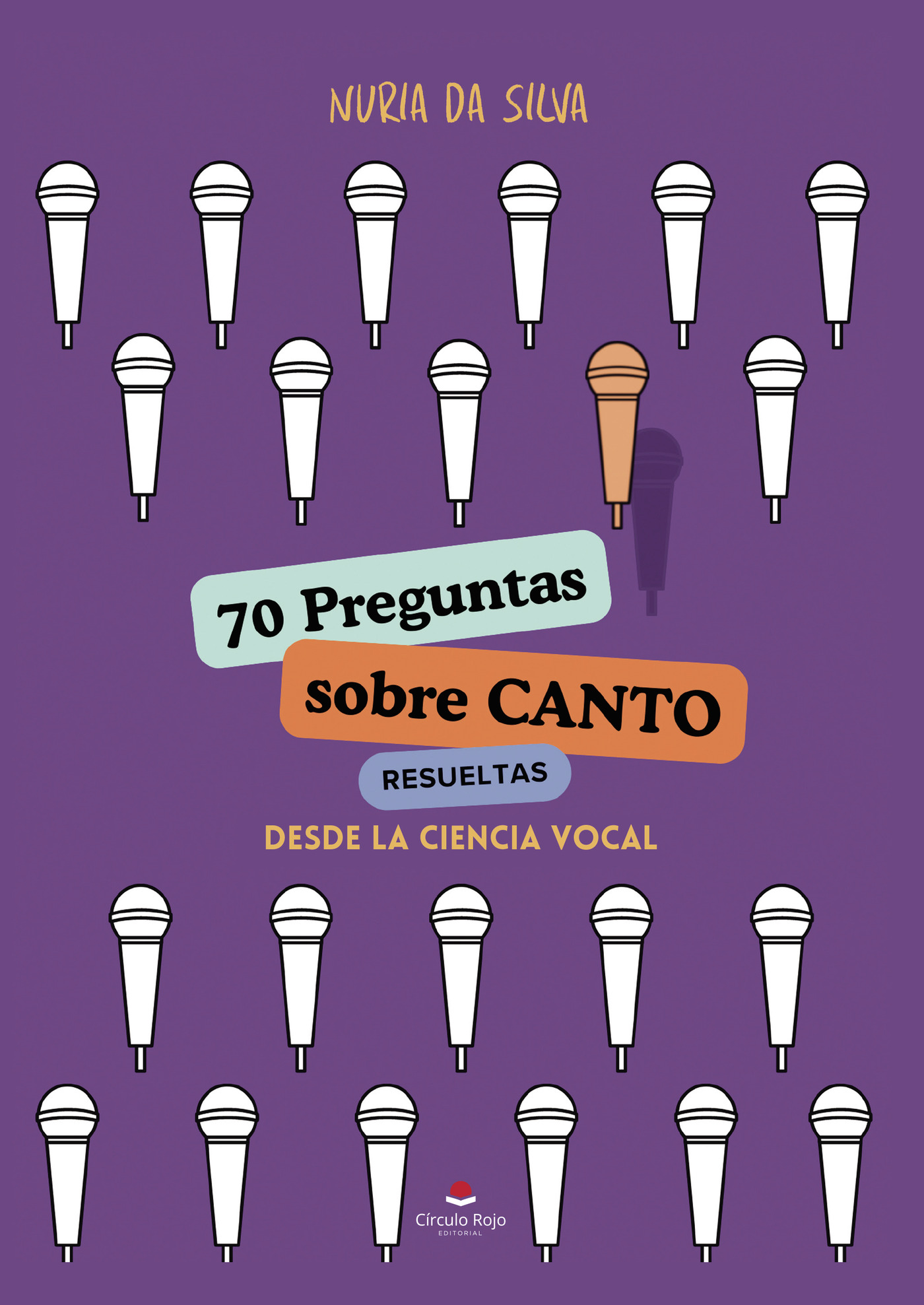 Portada de 70 preguntas sobre canto resueltas desde la ciencia vocal