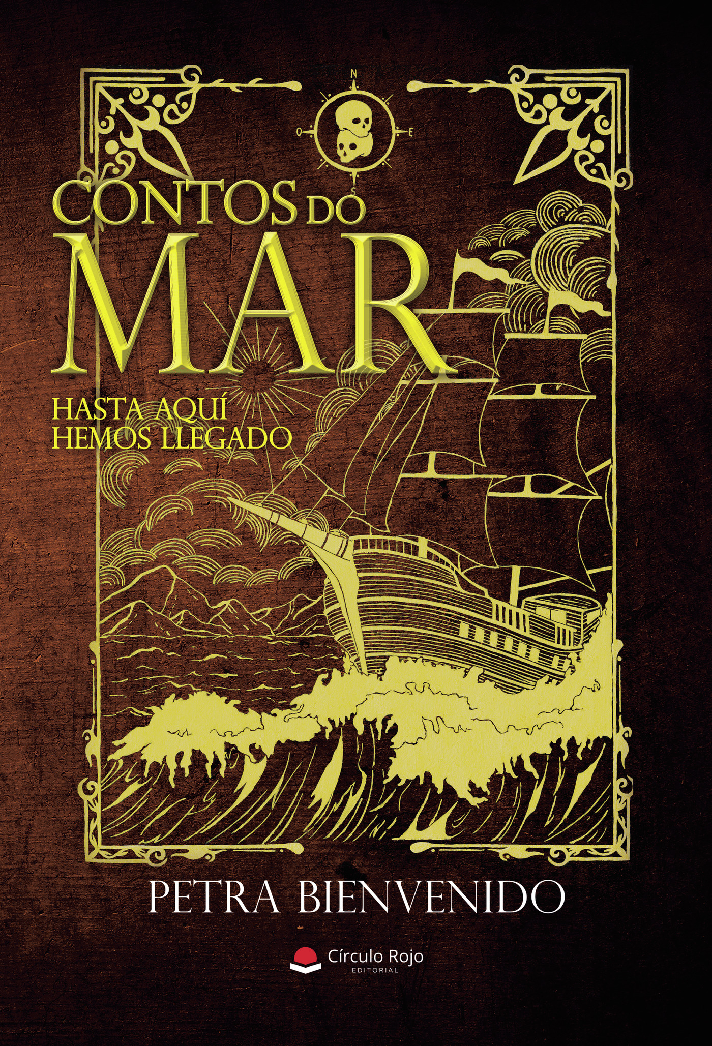Portada de Contos do mar. Hasta aquí hemos llegado