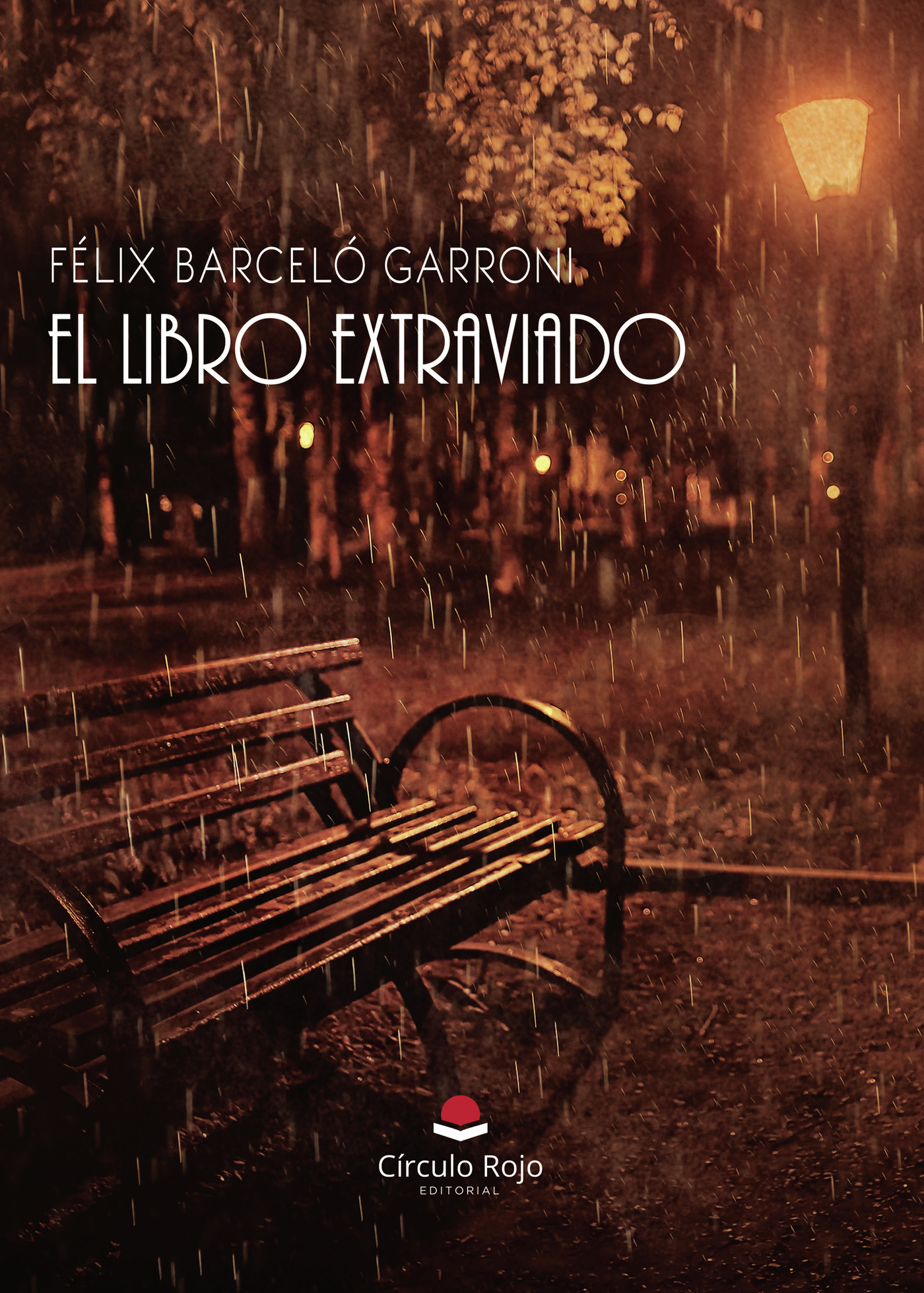 Portada de El libro extraviado · Félix Barceló Garroni