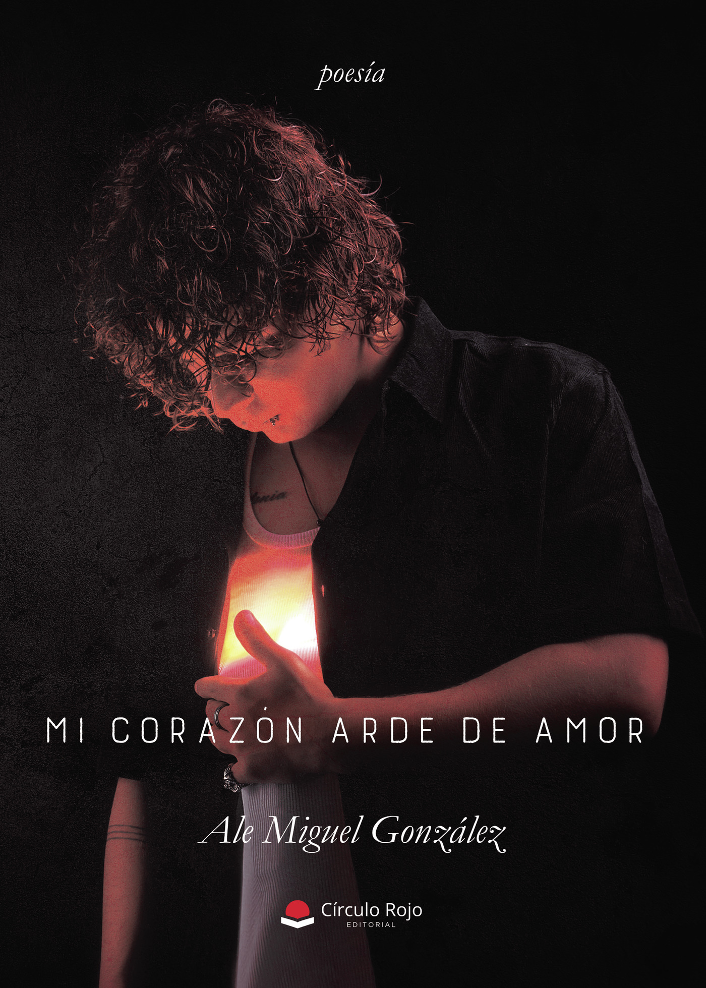 Portada de Mi corazón arde de amor · Ale Miguel González