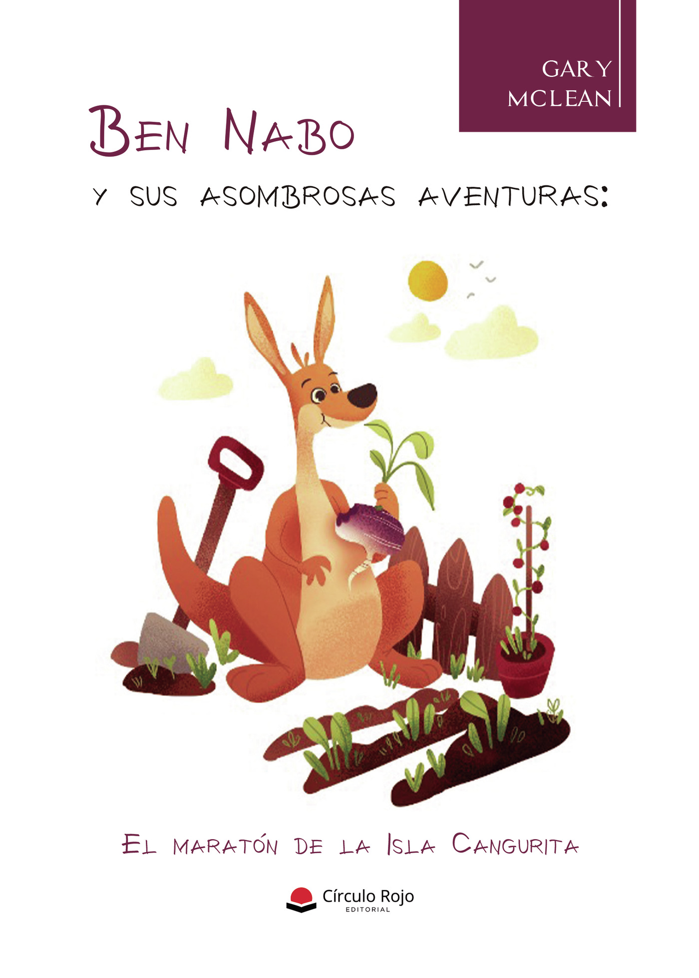 Portada de Ben Nabo y sus asombrosas aventuras: El maratón de la isla Cangurita