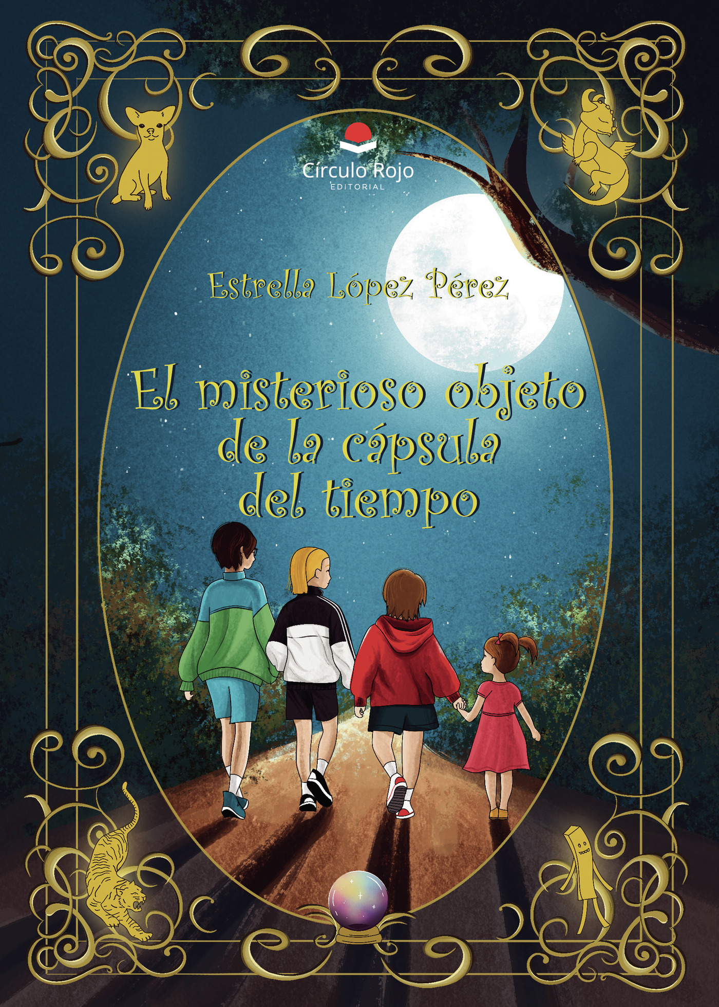 Portada de El misterioso objeto de la cápsula del tiempo