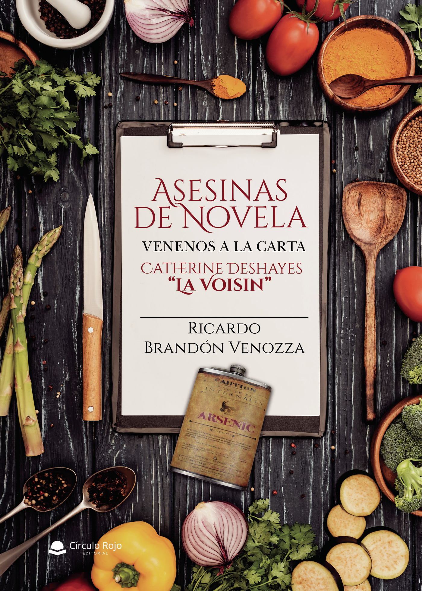 Portada de Asesinas de Novela · Ricardo Brandón Venozza