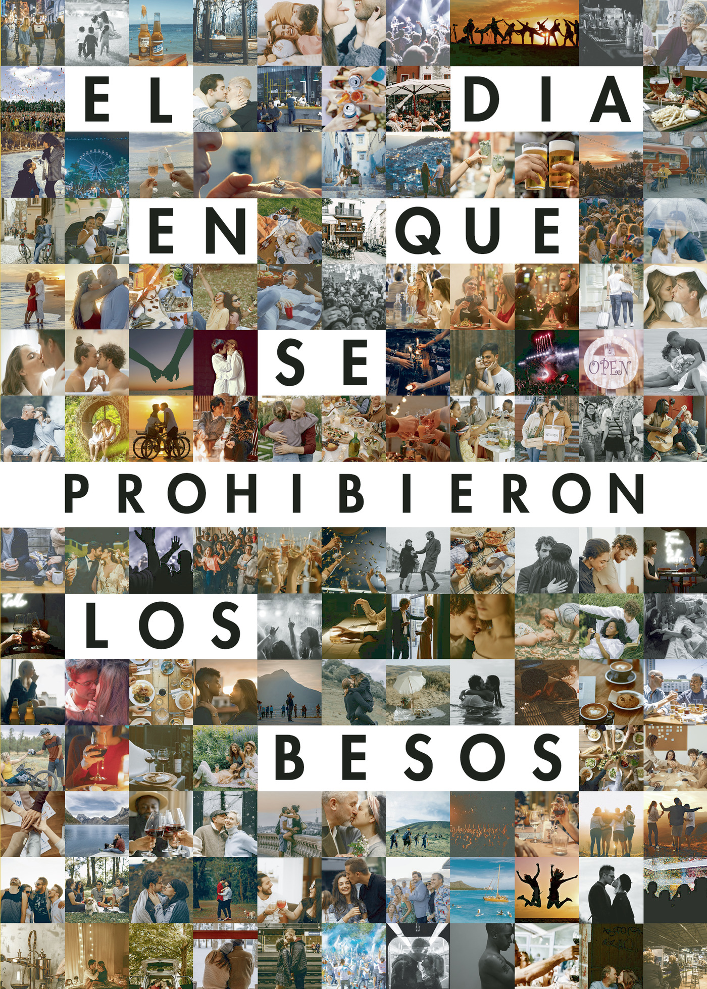 Portada de El día en que se prohibieron los besos
