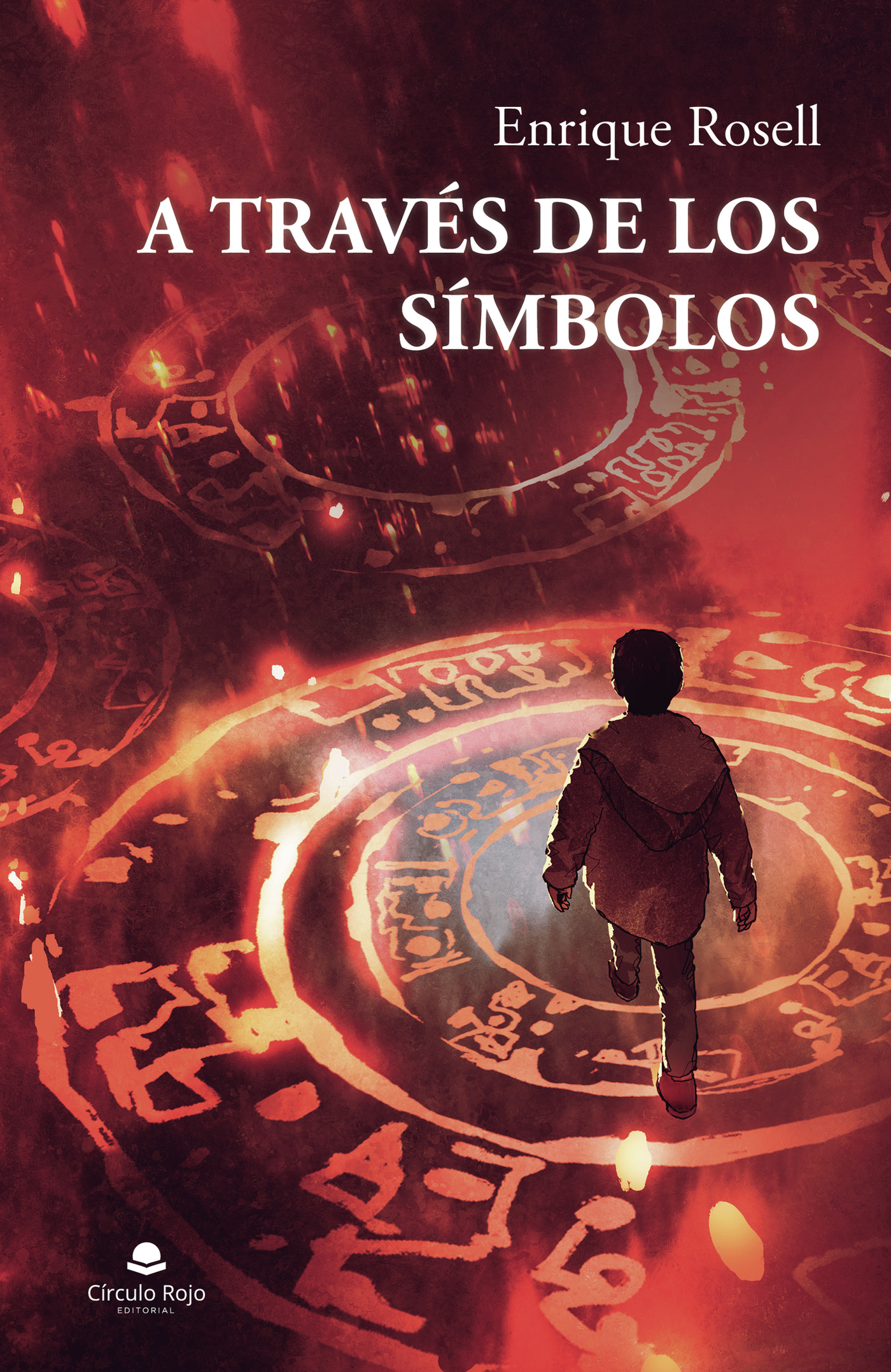Portada de A través de los símbolos · Enrique Rosell