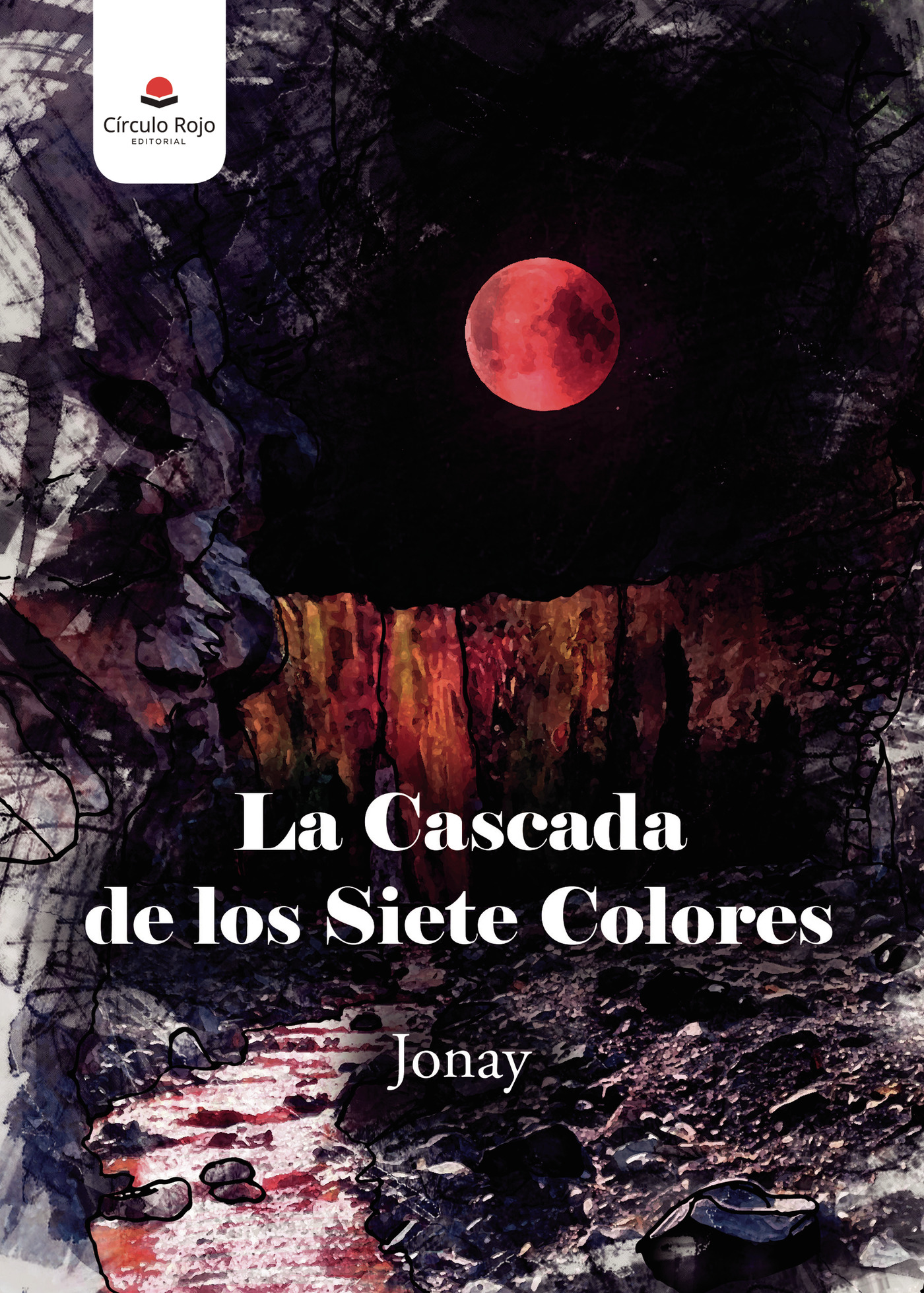 Portada de La Cascada de los Siete Colores · Jonay