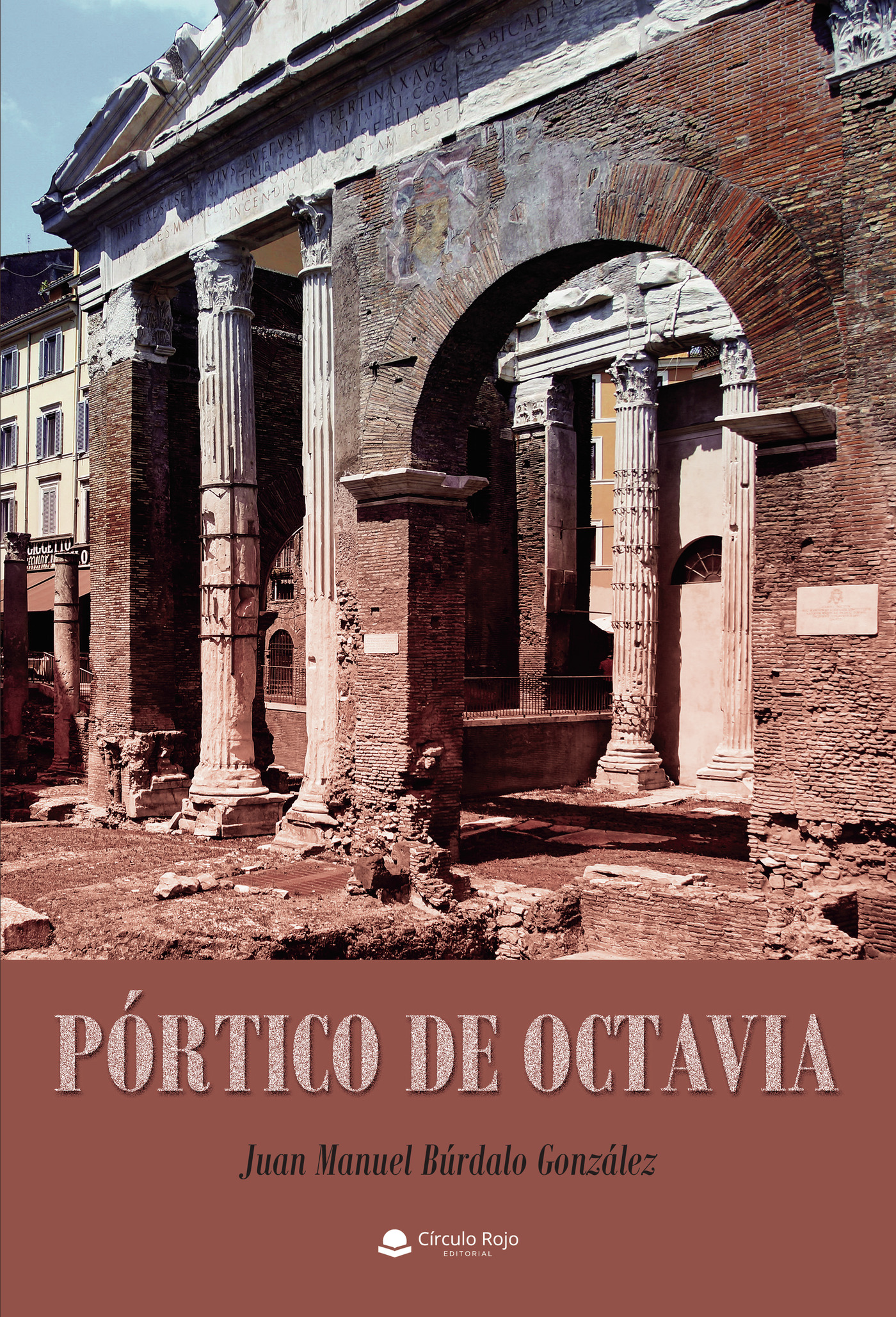 Portada de Pórtico de Octavia · Juan Manuel Búrdalo González