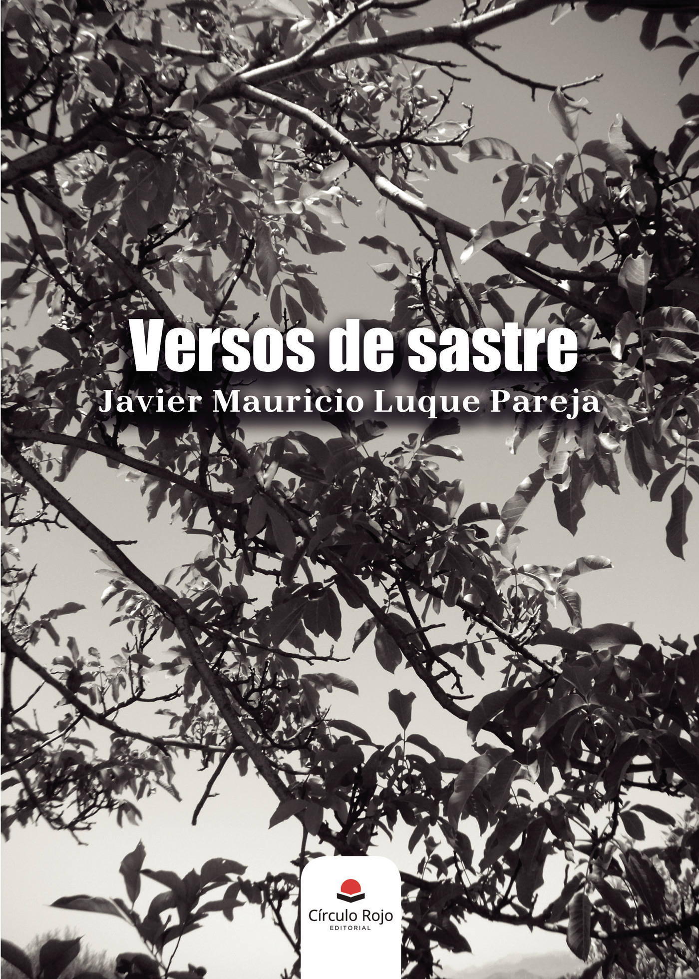 Portada de Versos de sastre · Javier Mauricio Luque Pareja