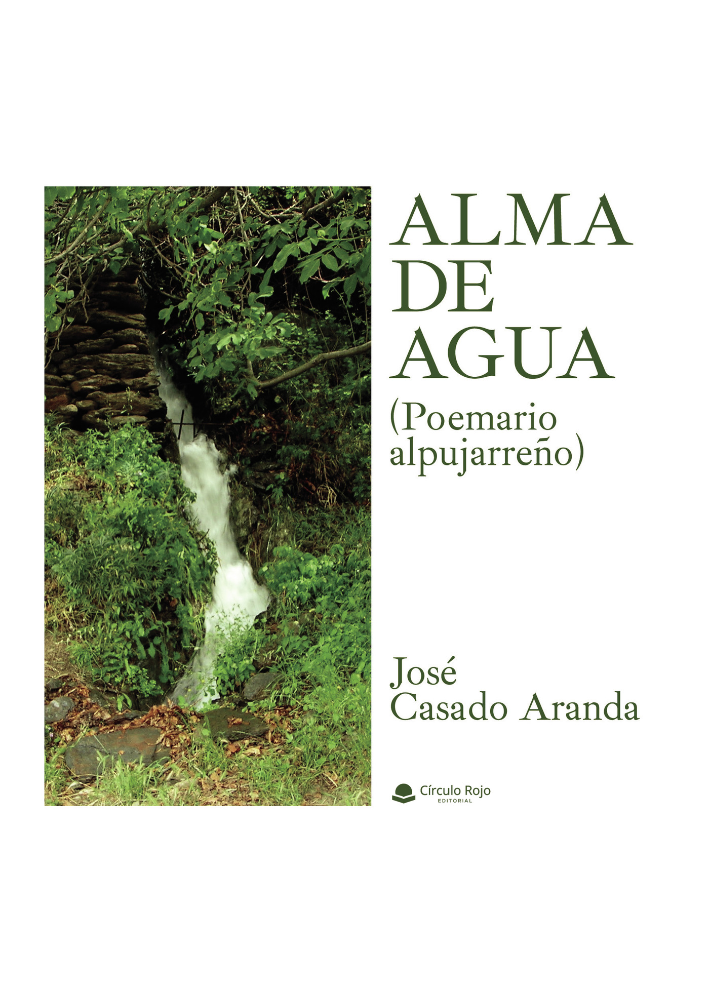Portada de Alma de Agua · José Casado Aranda