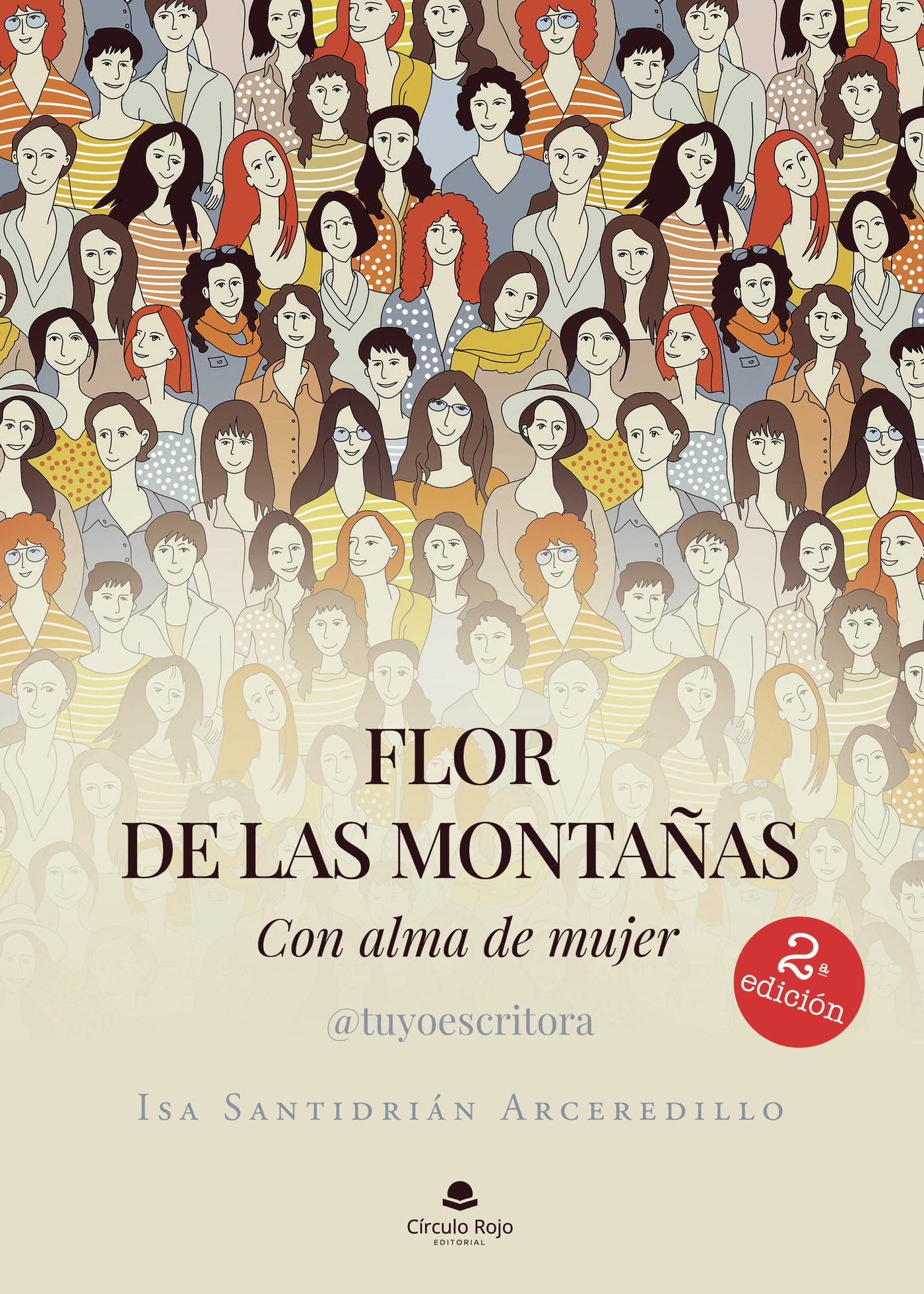 Portada de Flor de las montañas · Isa Santidrián Arceredillo