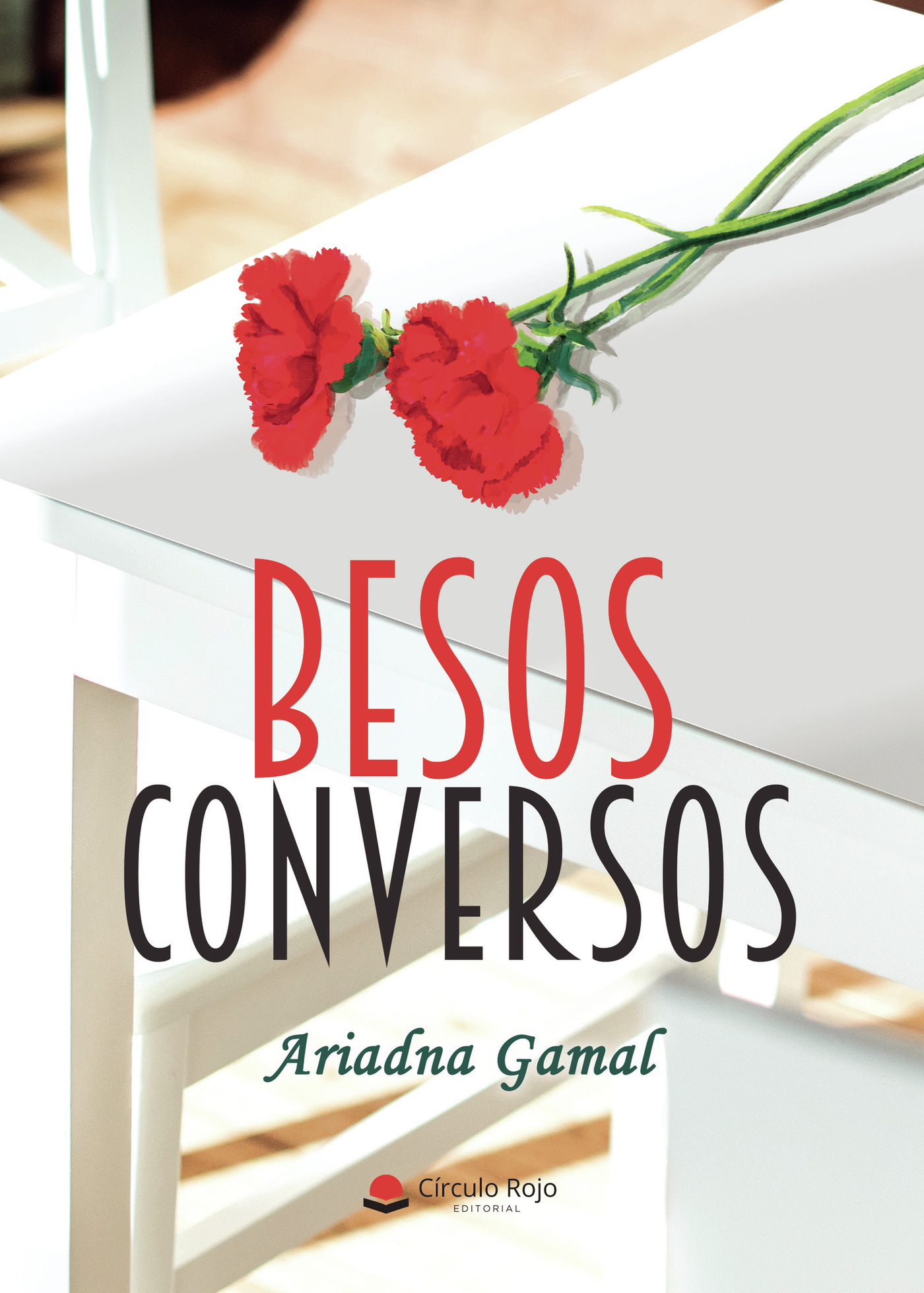 Portada de Besos conversos · Ariadna Gamal