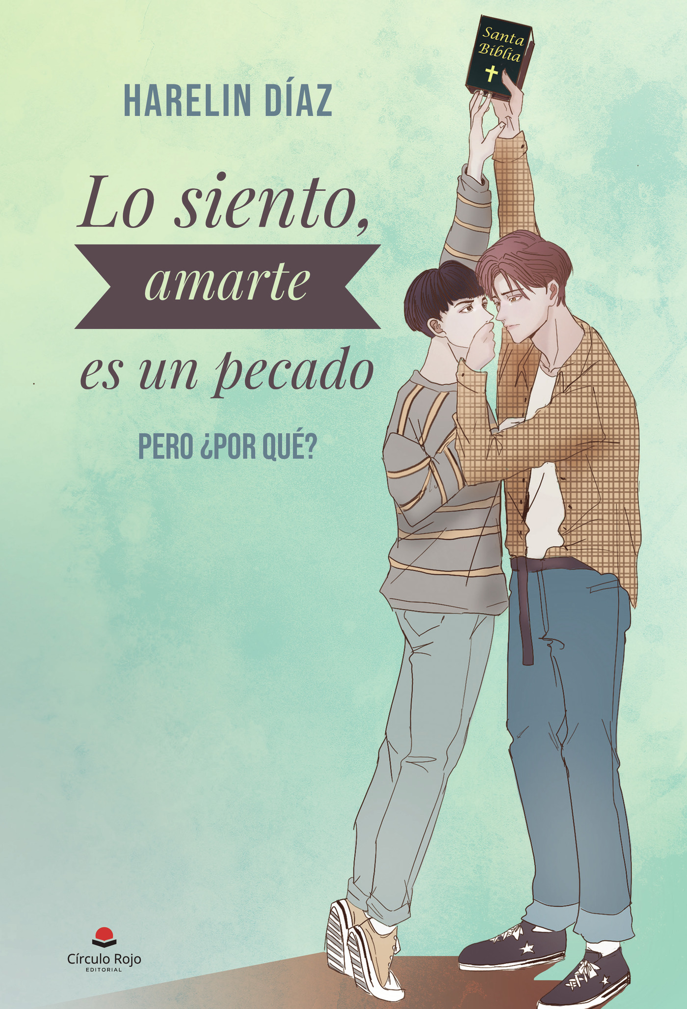 Portada de Lo siento, amarte es un pecado · Harelin Díaz
