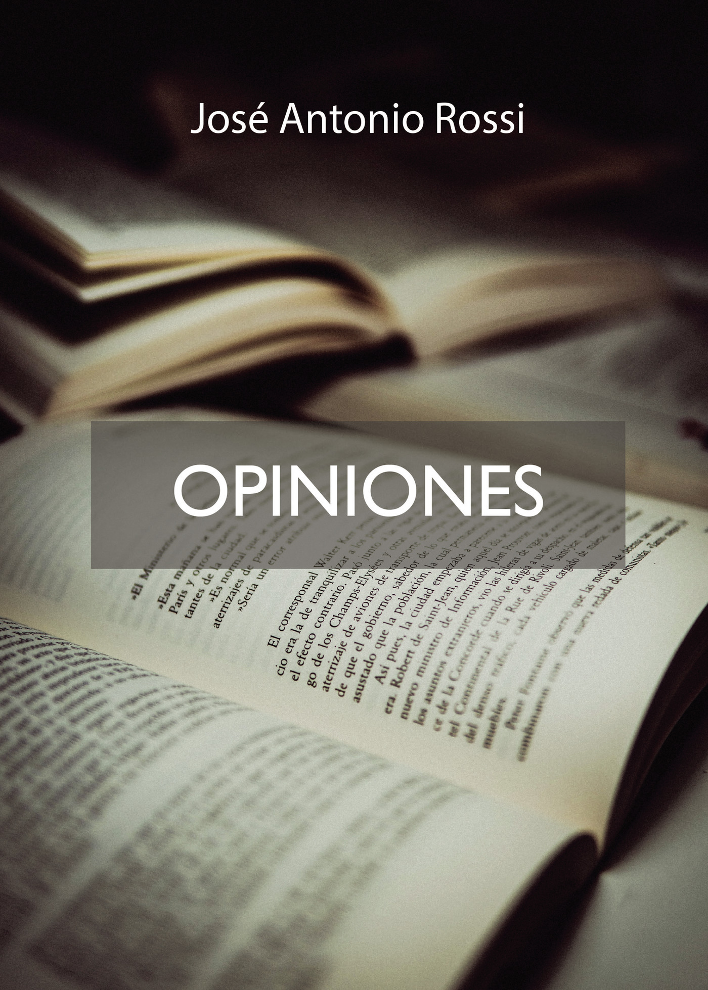 Portada de Opiniones