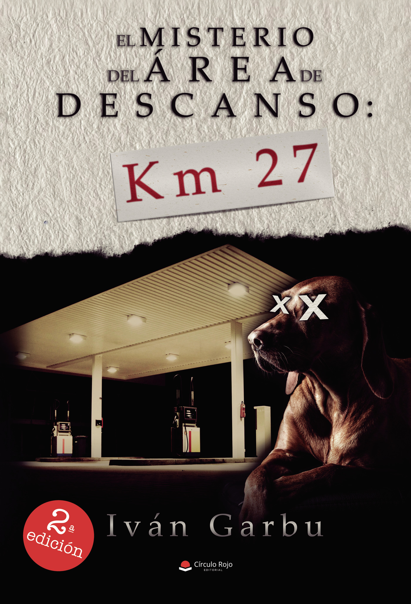 Portada de El misterio del área de descanso