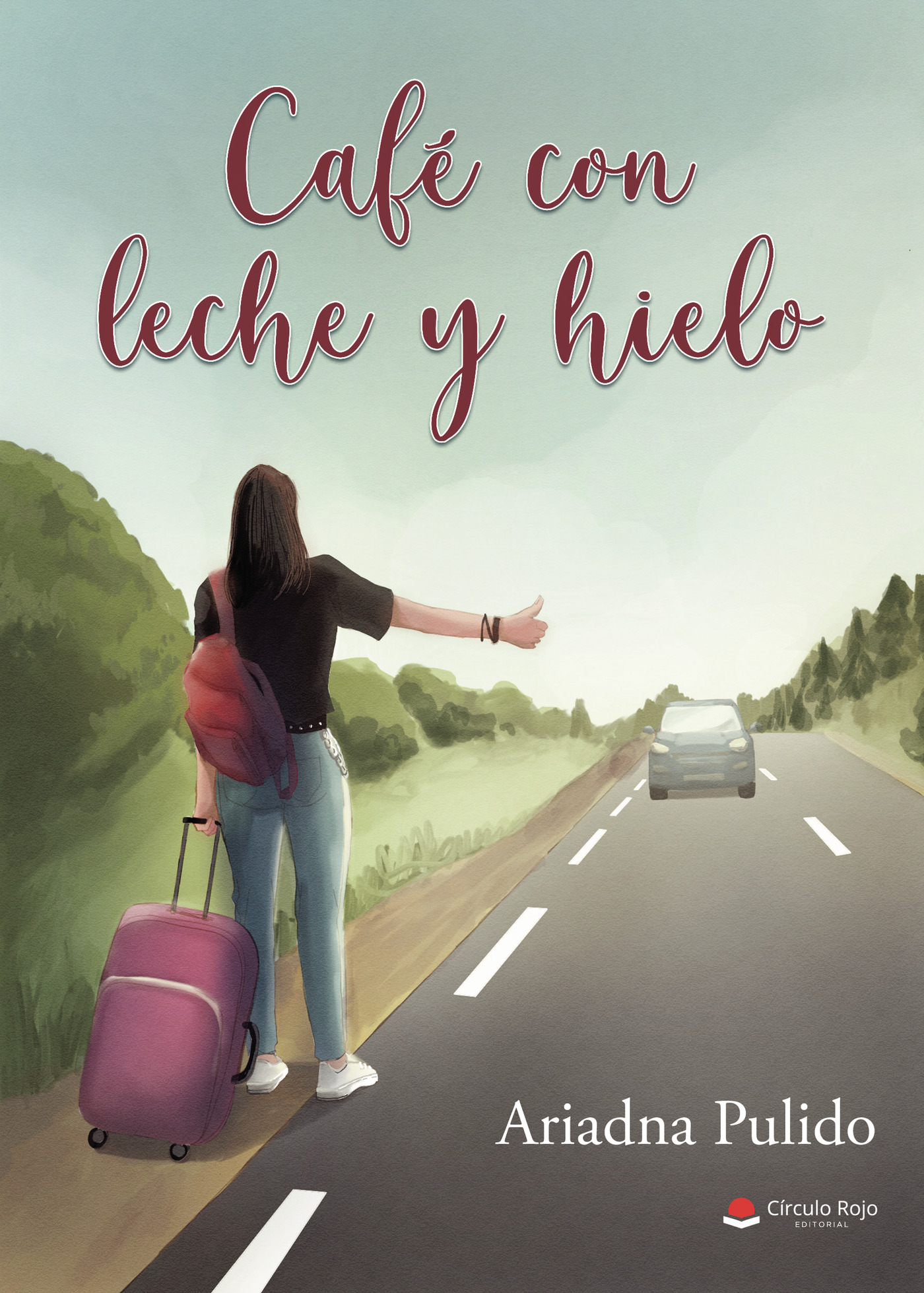 Portada de Café con leche y hielo · Ariadna Pulido