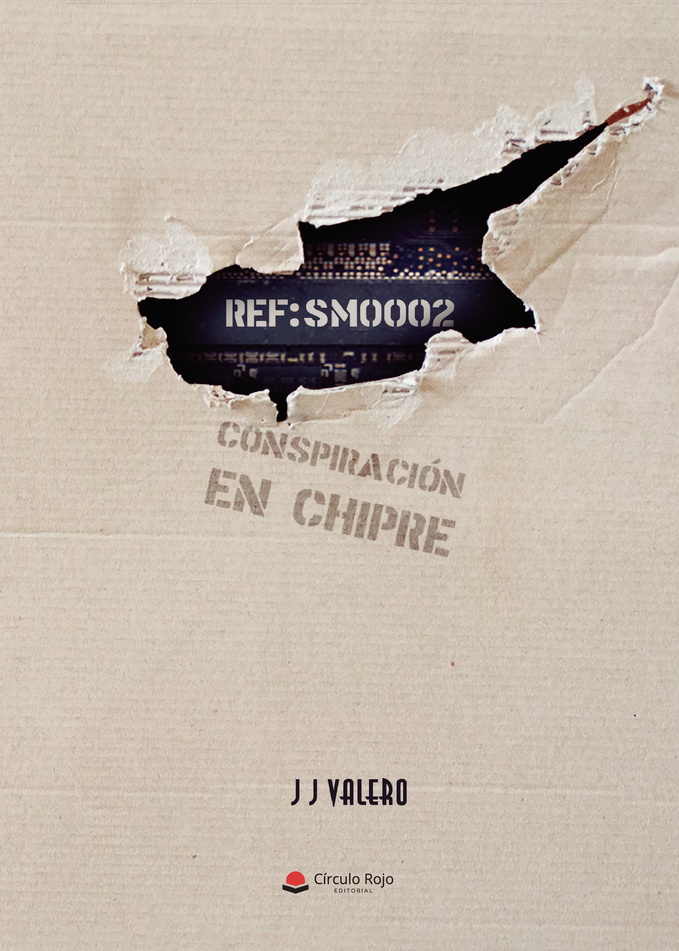 Portada de Ref:SM0002 Conspiración en Chipre · J.J Valero