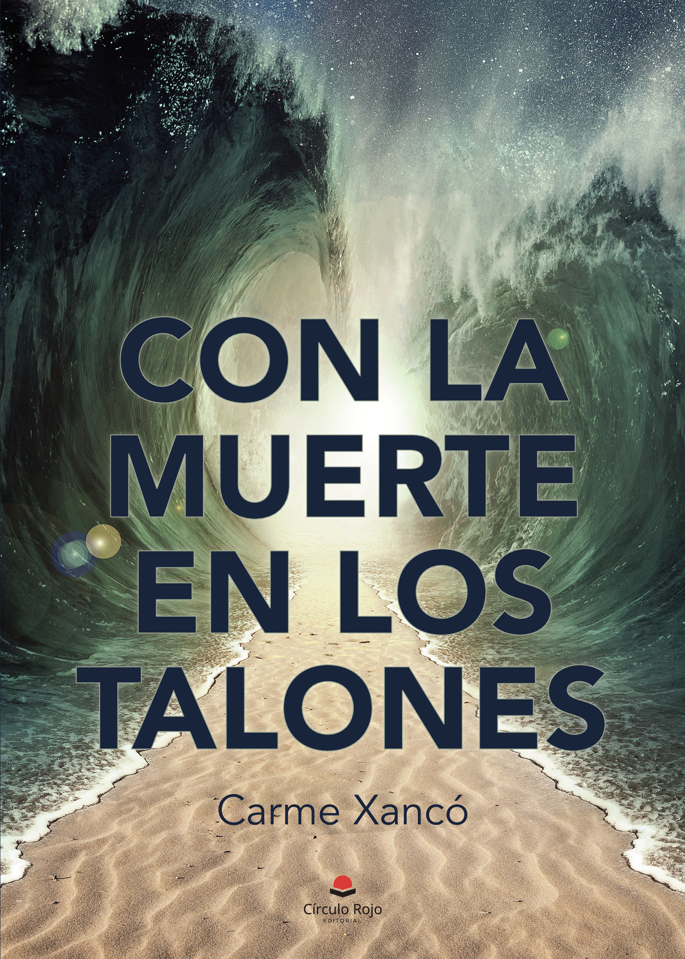 Portada de Con la muerte en los talones