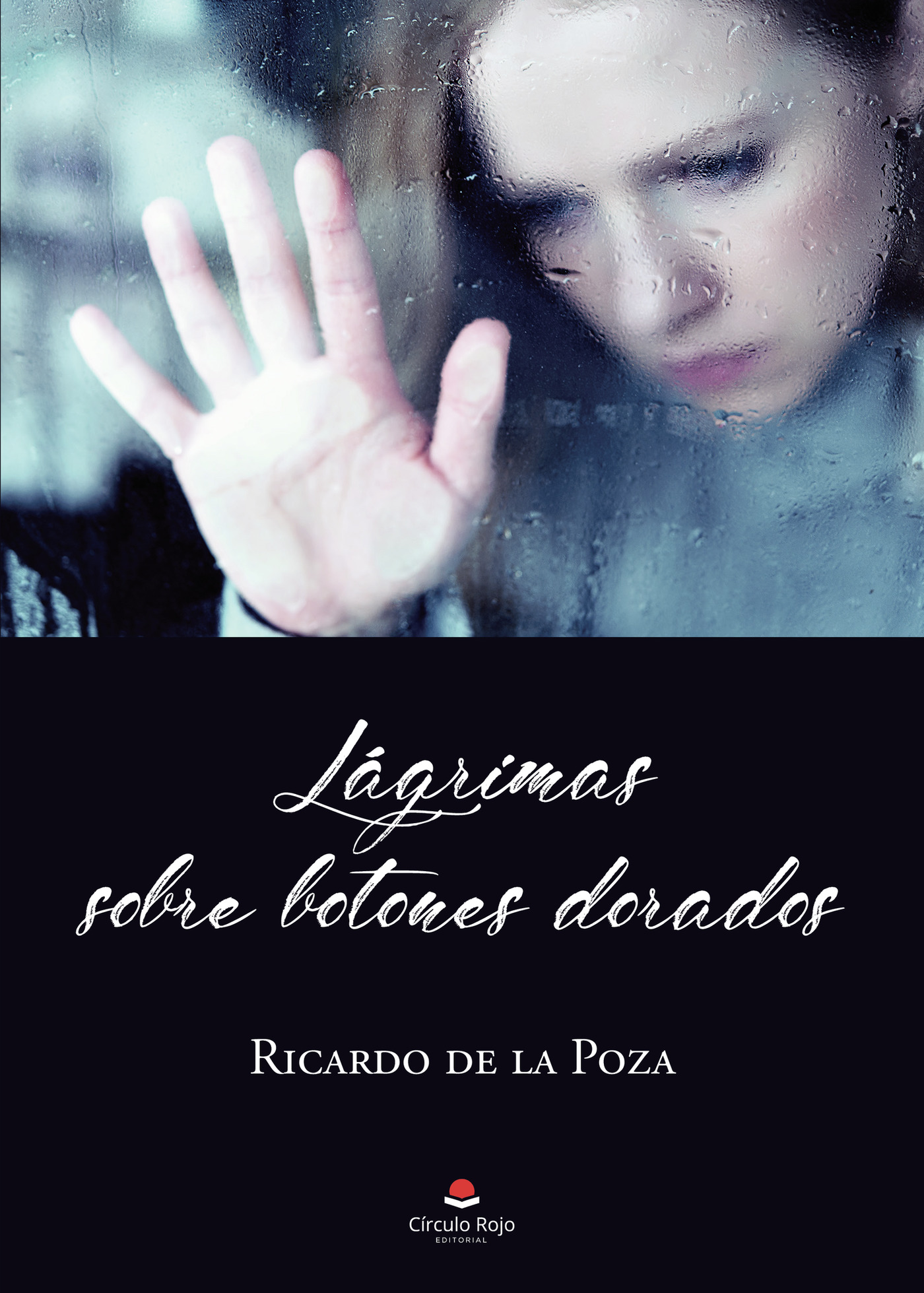 Portada de Lágrimas sobre botones dorados