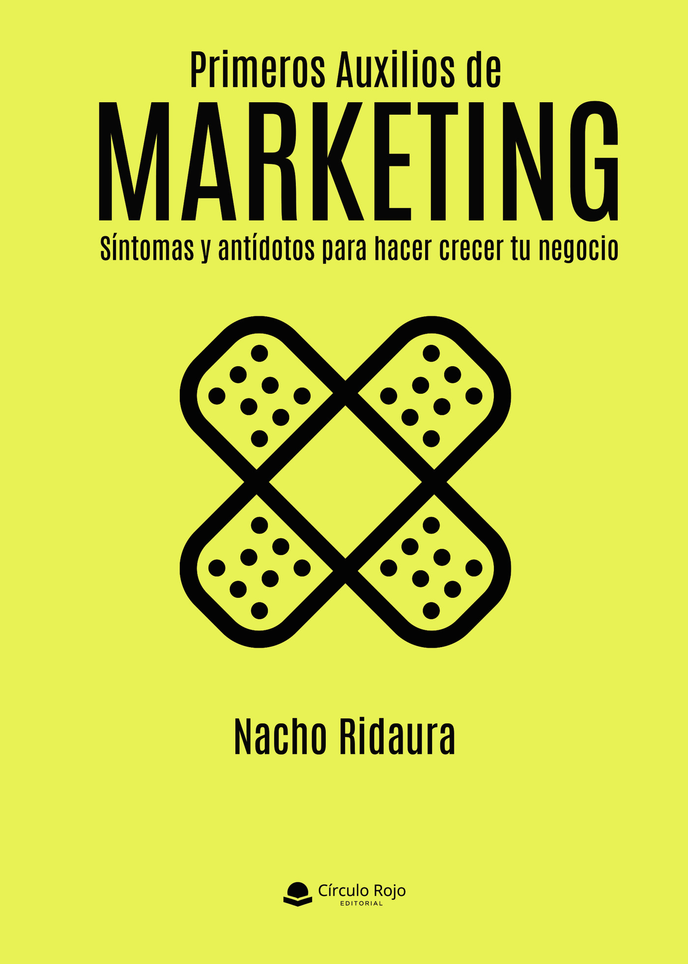 Portada de Primeros auxilios de Marketing