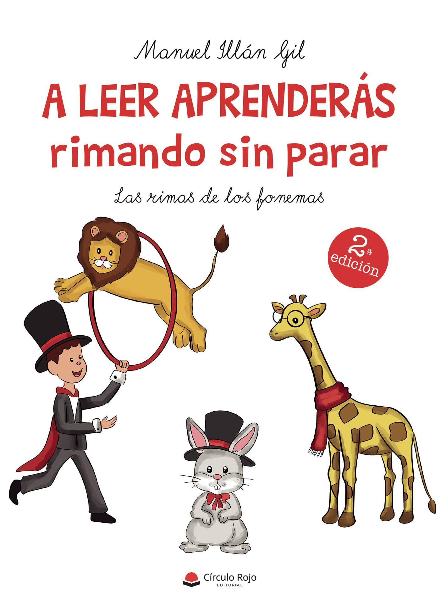 Portada de A leer aprenderás rimando sin parar · Manuel Illán Gil