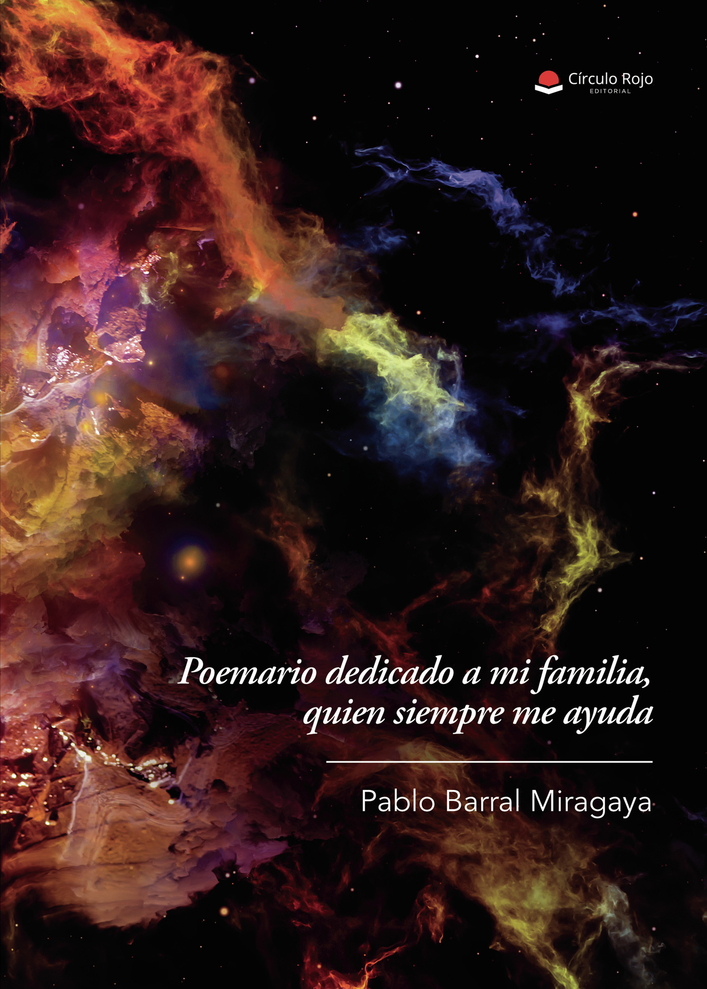 Portada de Poemario dedicado a mi familia, quien siempre me ayuda
