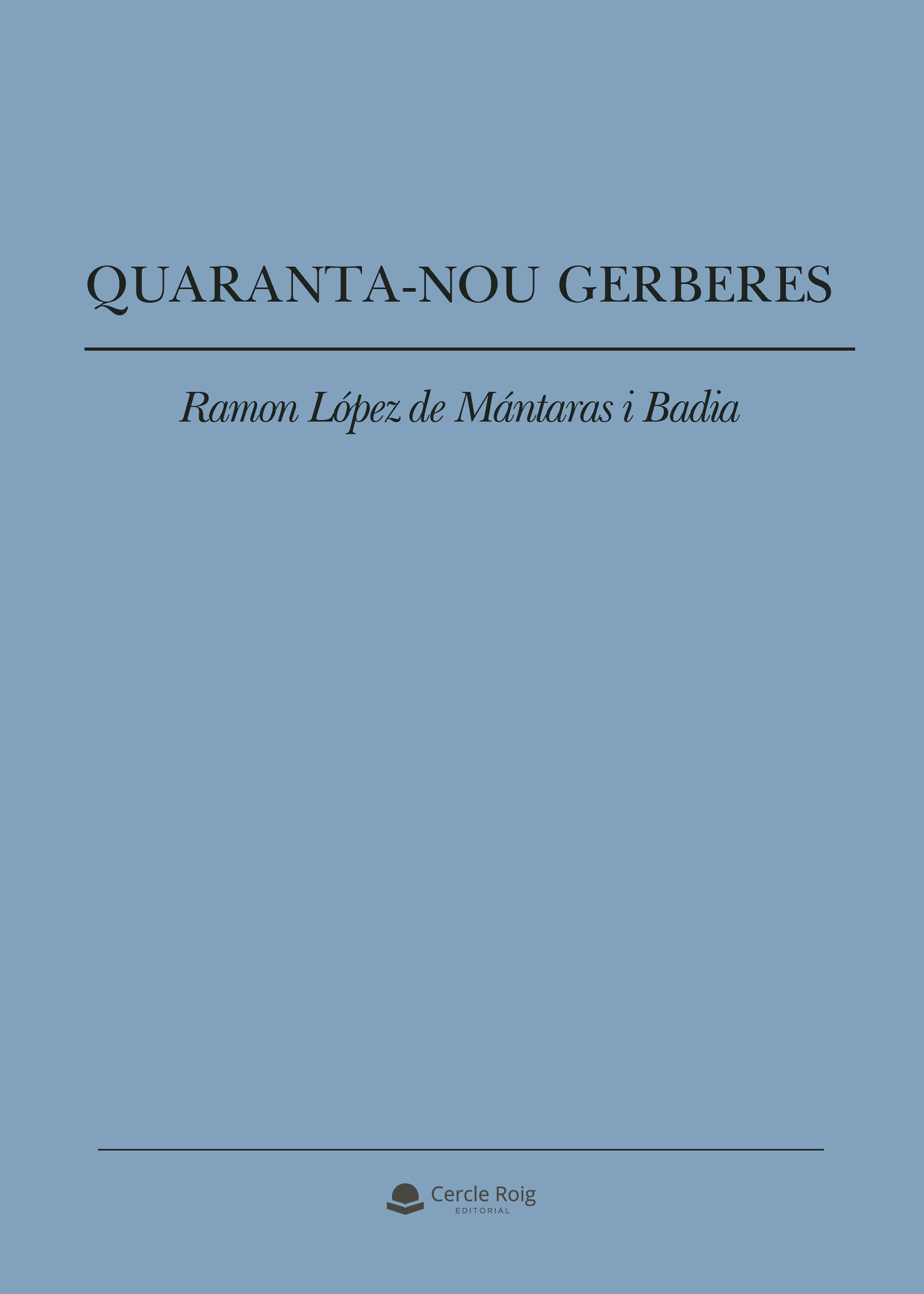 Portada de Quaranta-nou gerberes
