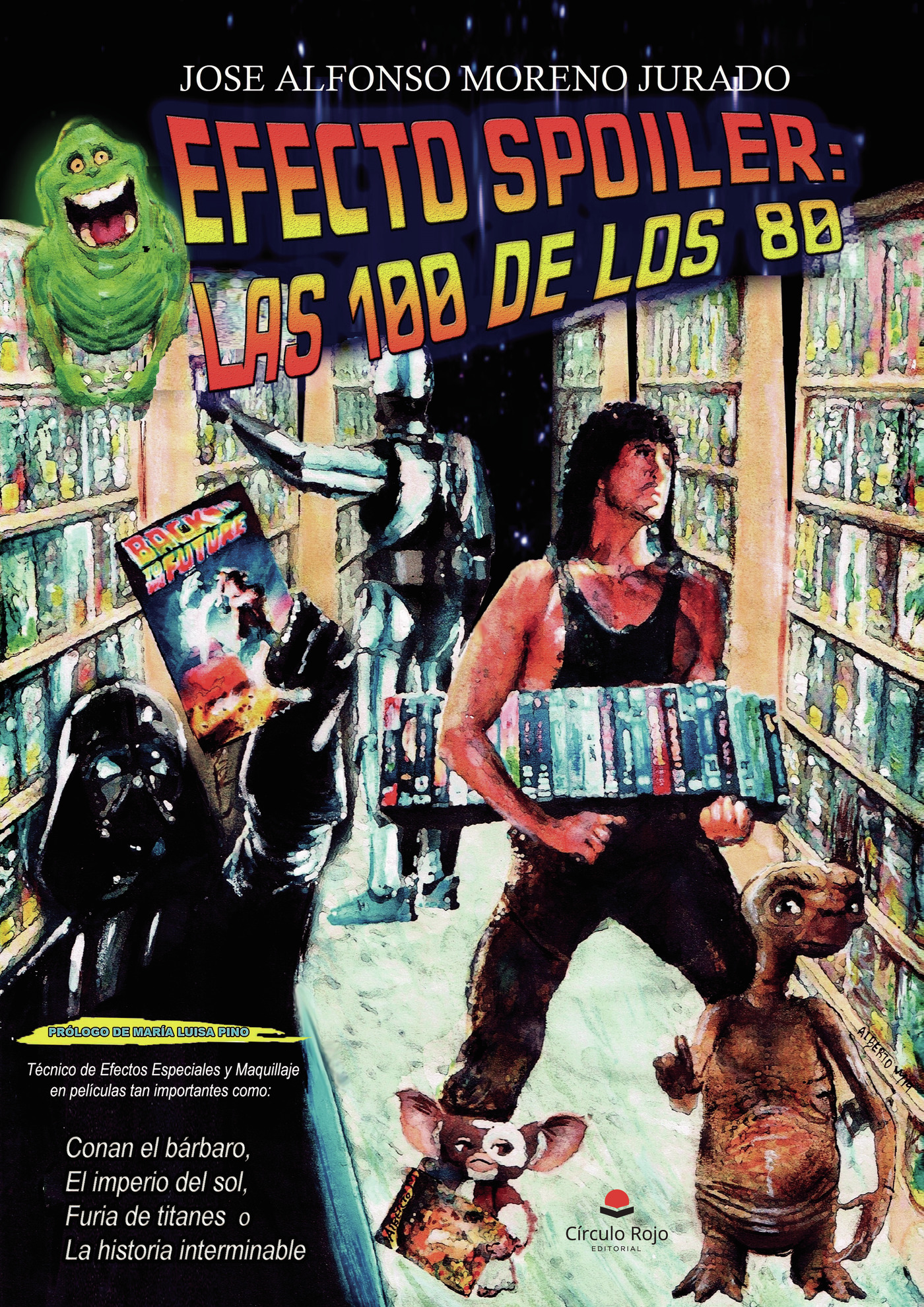 Portada de Efecto spoiler: las 100 de los 80