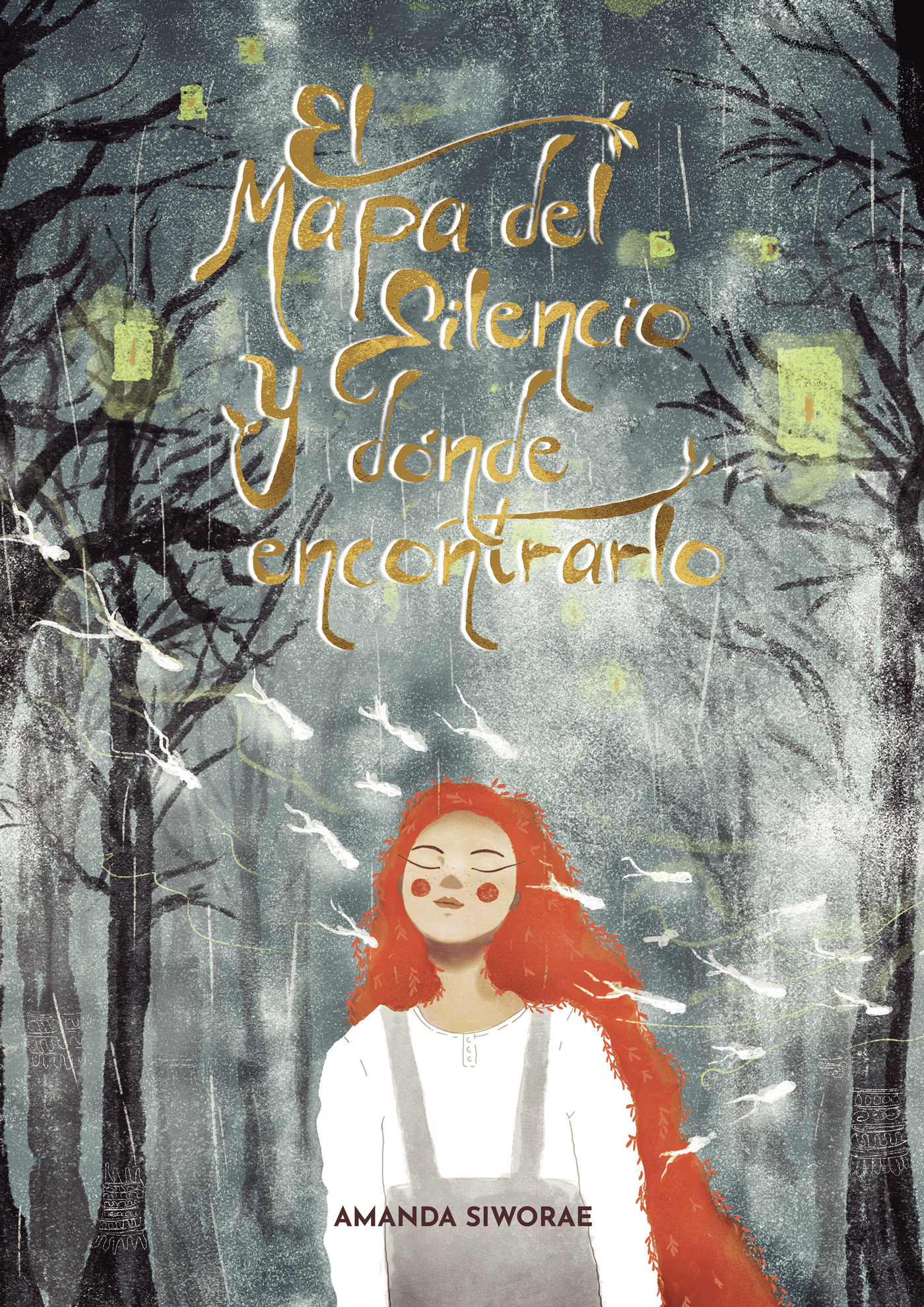 Portada de El mapa del silencio y dónde encontrarlo · Amanda Siworae