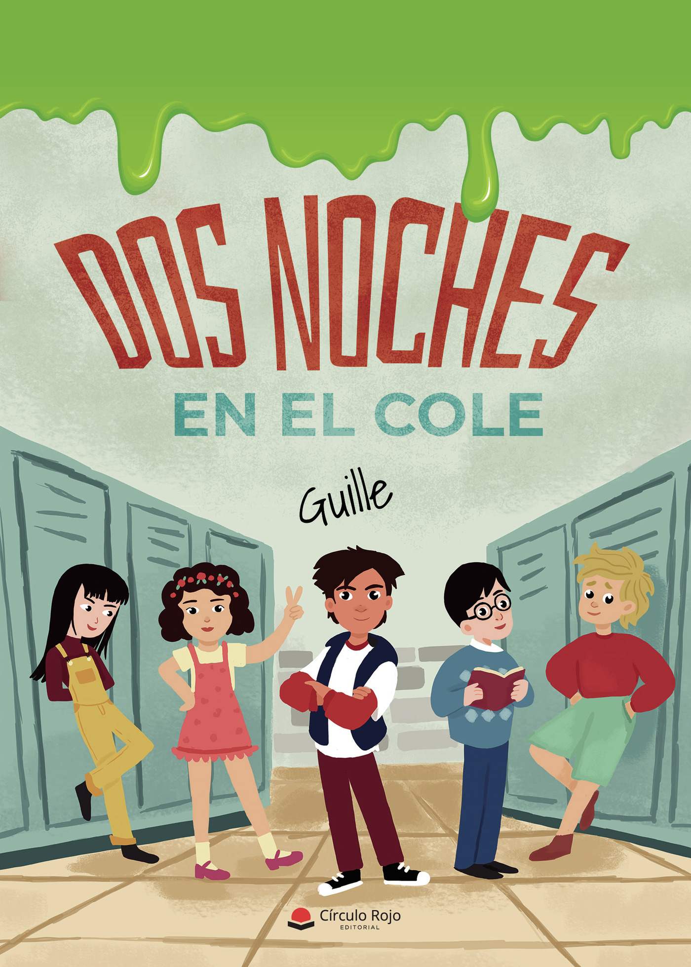 Portada de Dos noches en el cole · Guille