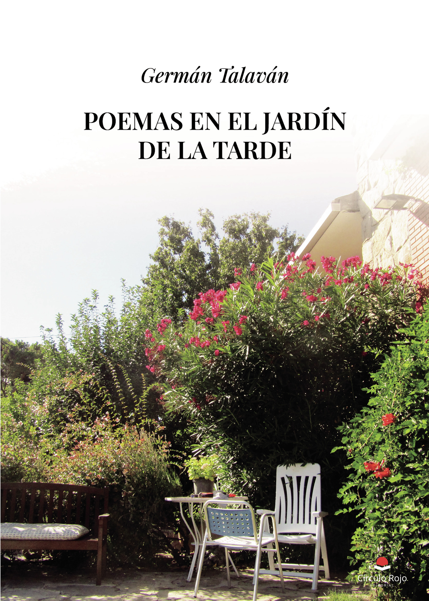 Portada de Poemas en el jardín de la tarde