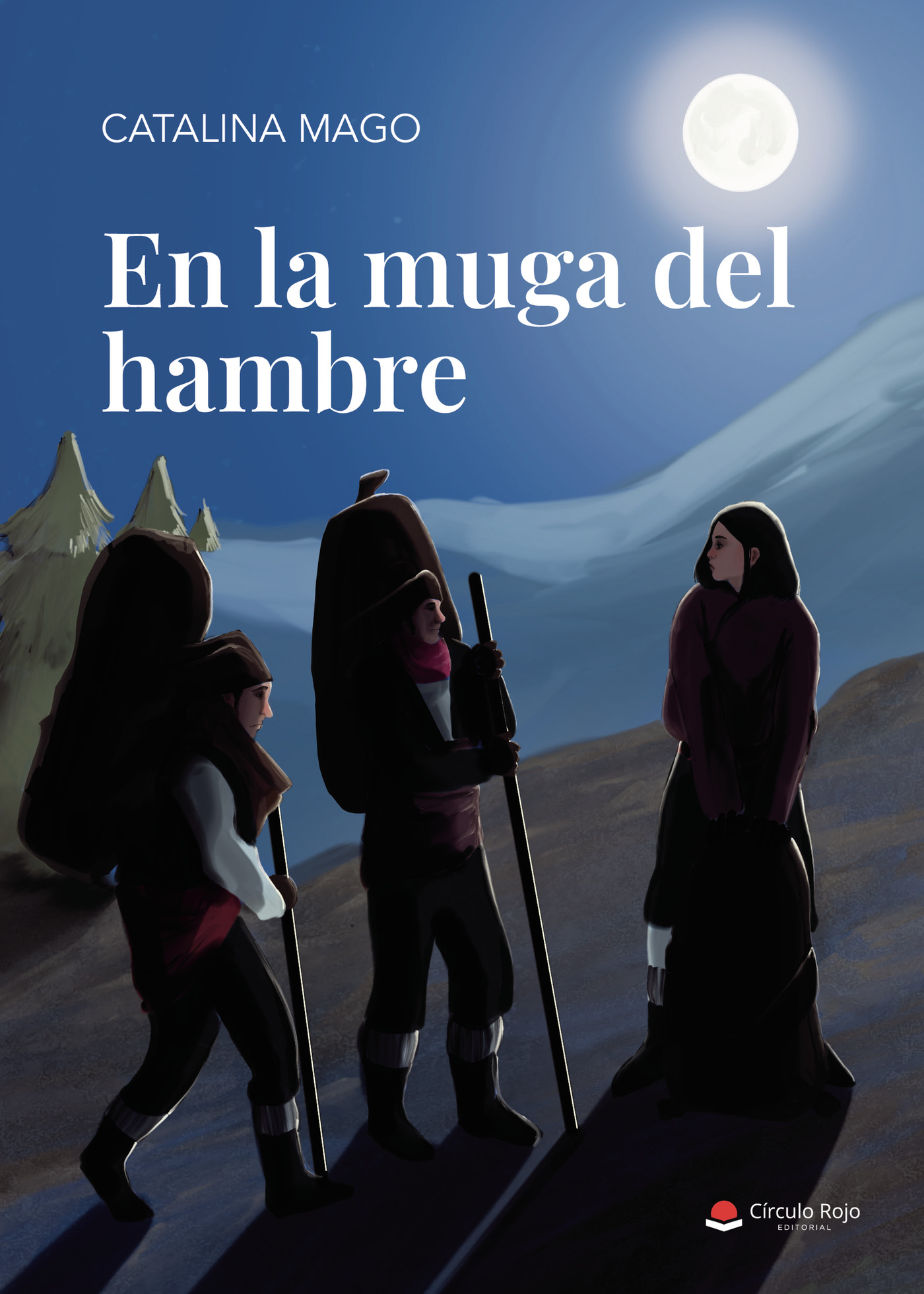 Portada de En la muga del hambre · Catalina Mago
