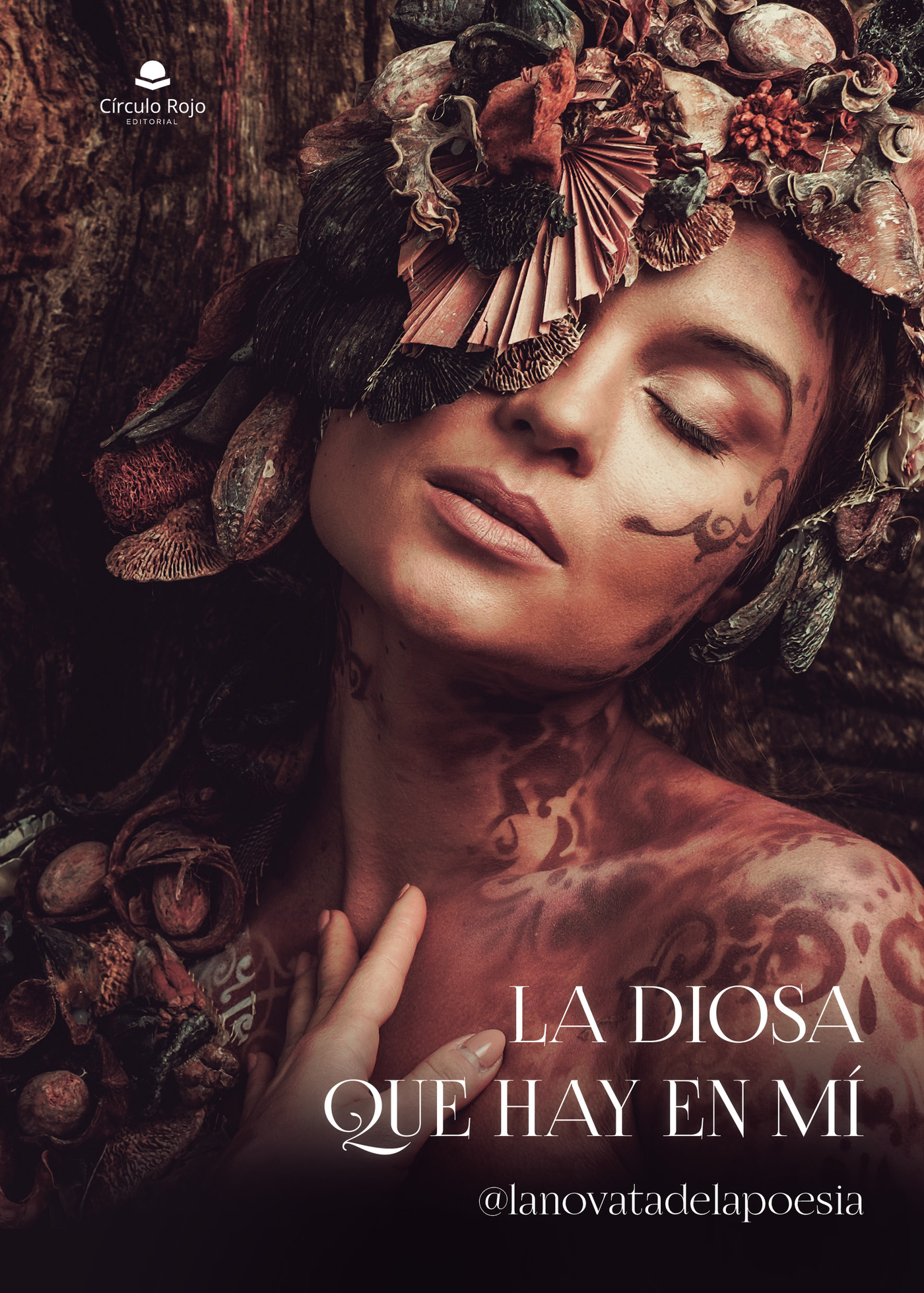 Portada de La diosa que hay en mí · @lanovatadelapoesia