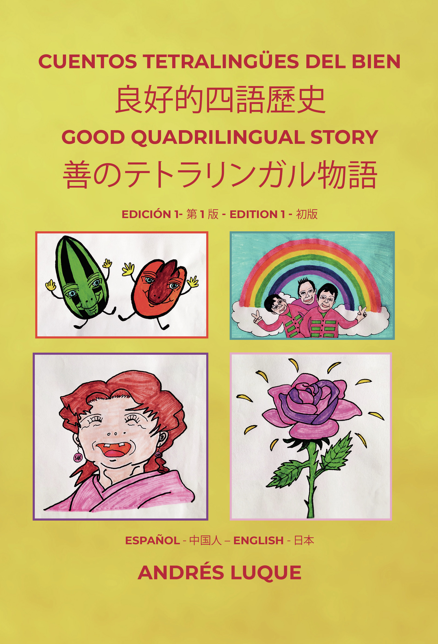 Portada de Cuentos tetralingües del bien